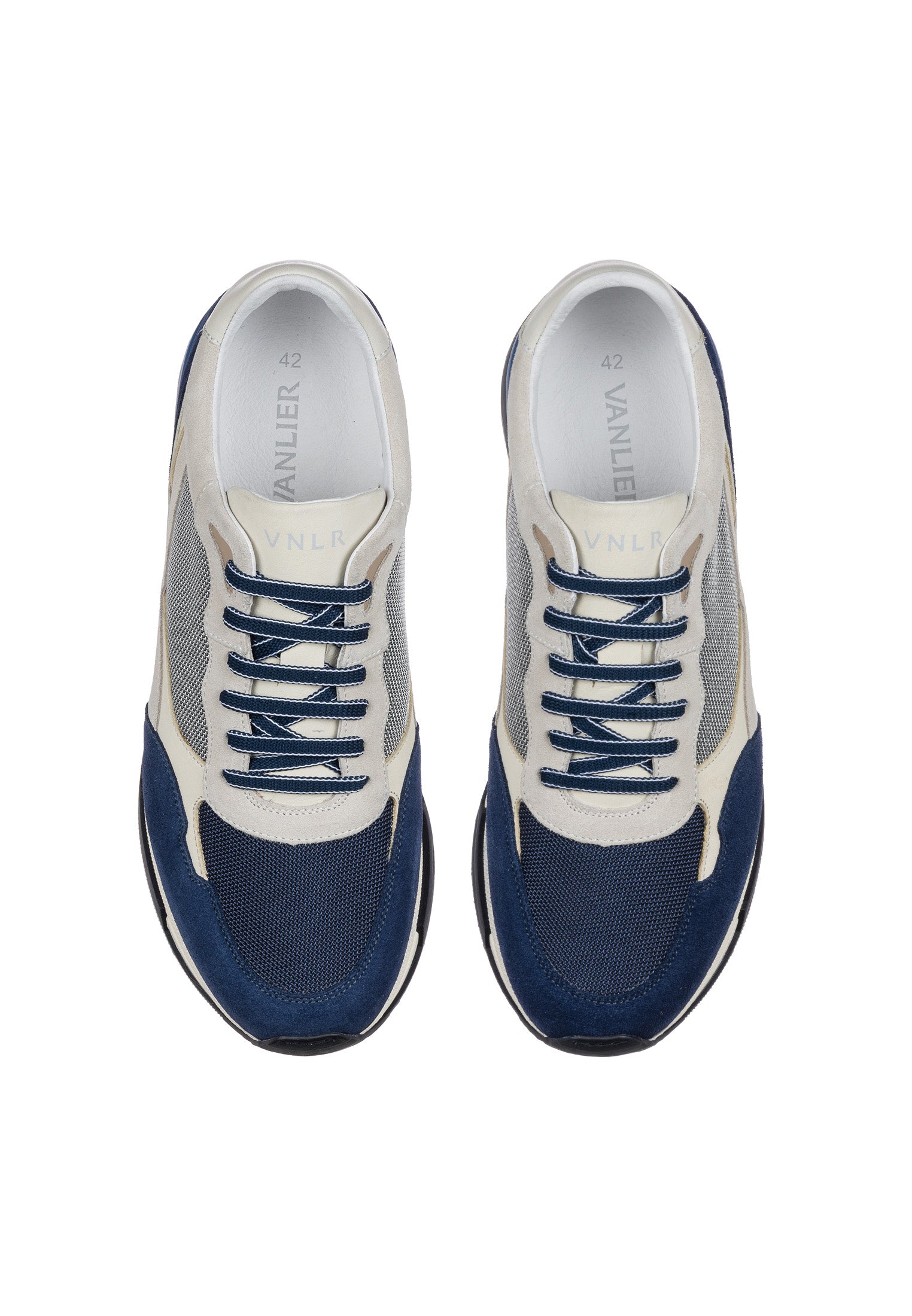 Blauw combi Romeo sneaker