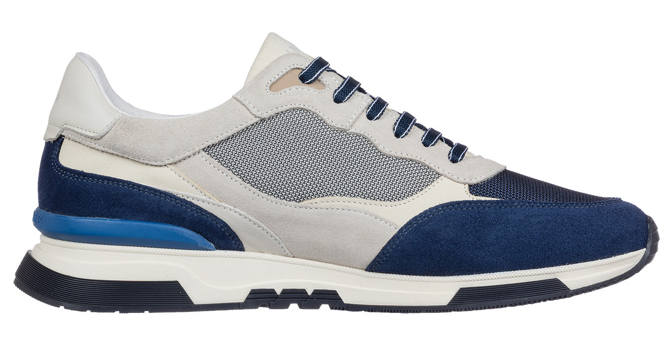 Blauw combi Romeo sneaker