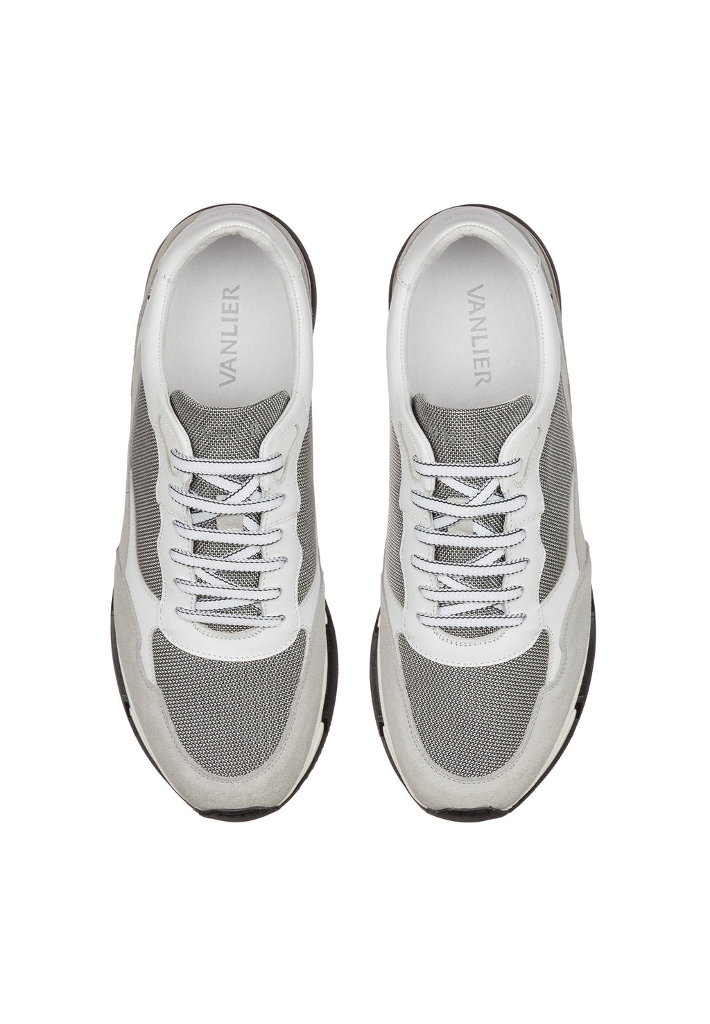 Wit grijs combi Romeo sneaker