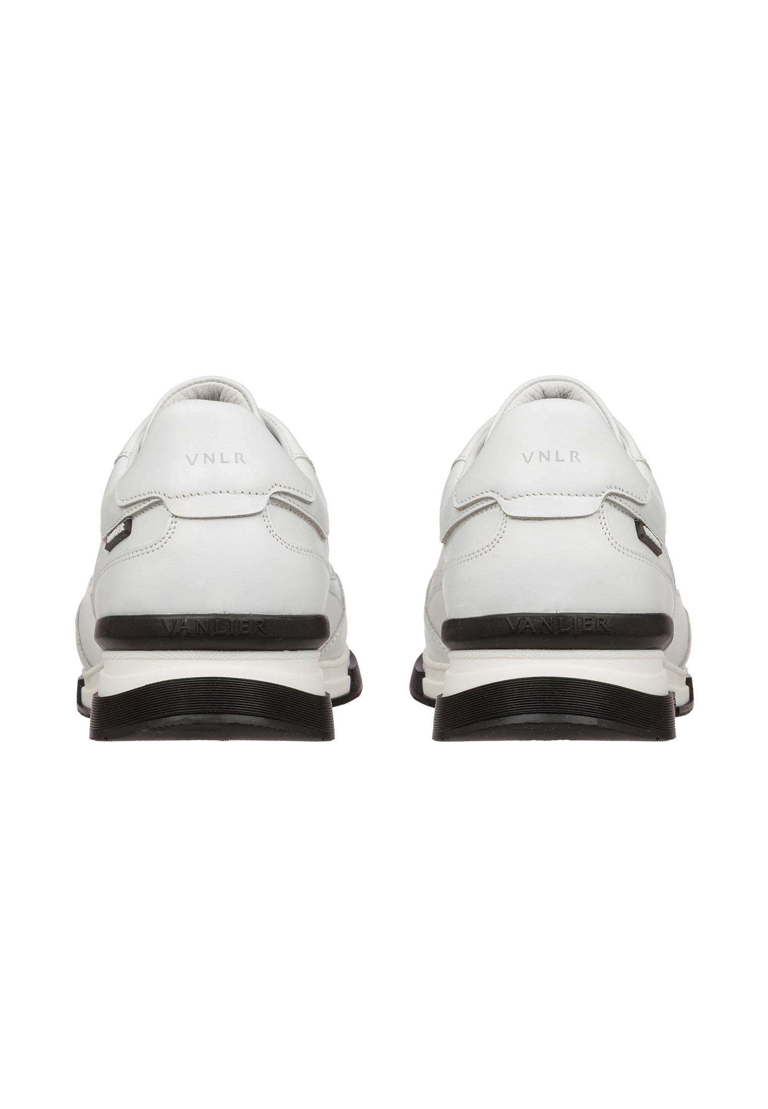 Wit gladleren Romeo sneaker