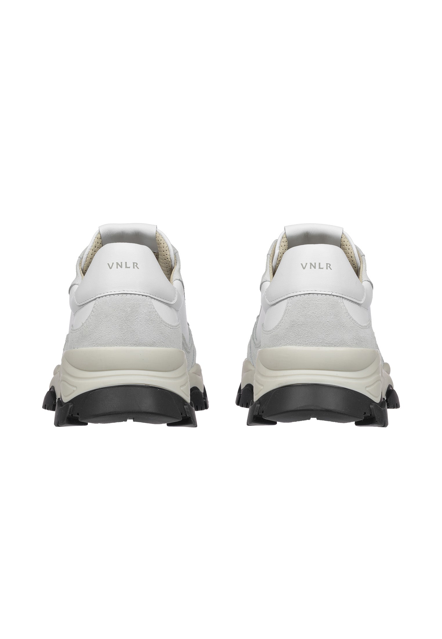 Wit combi suède Raptor sneaker