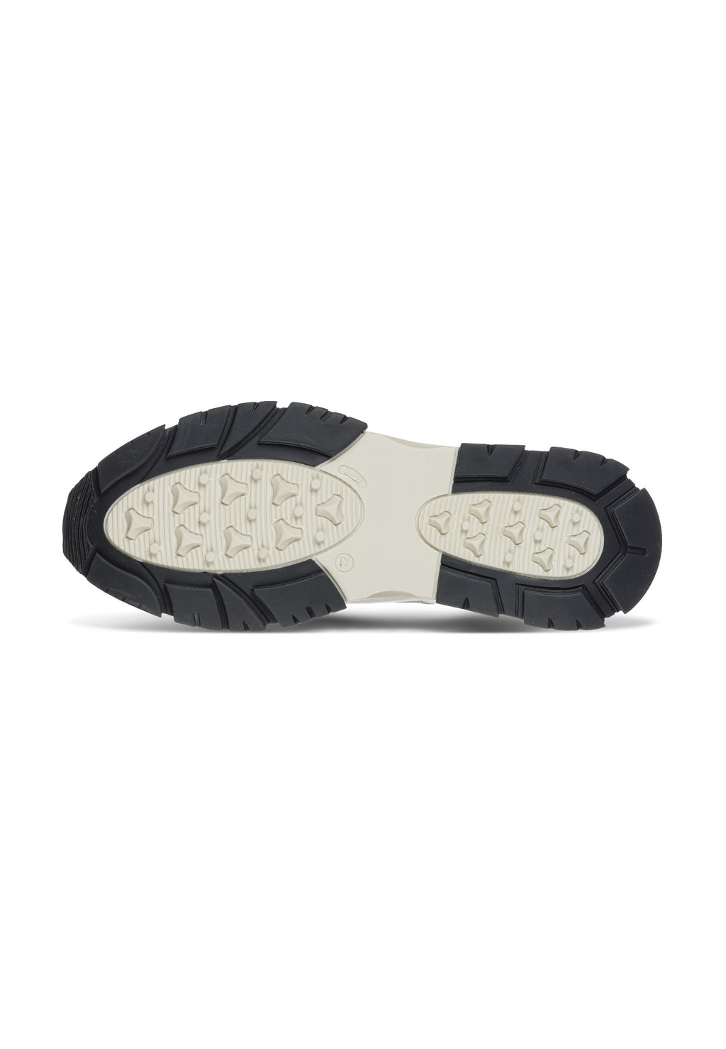 White suede Raptor sneaker