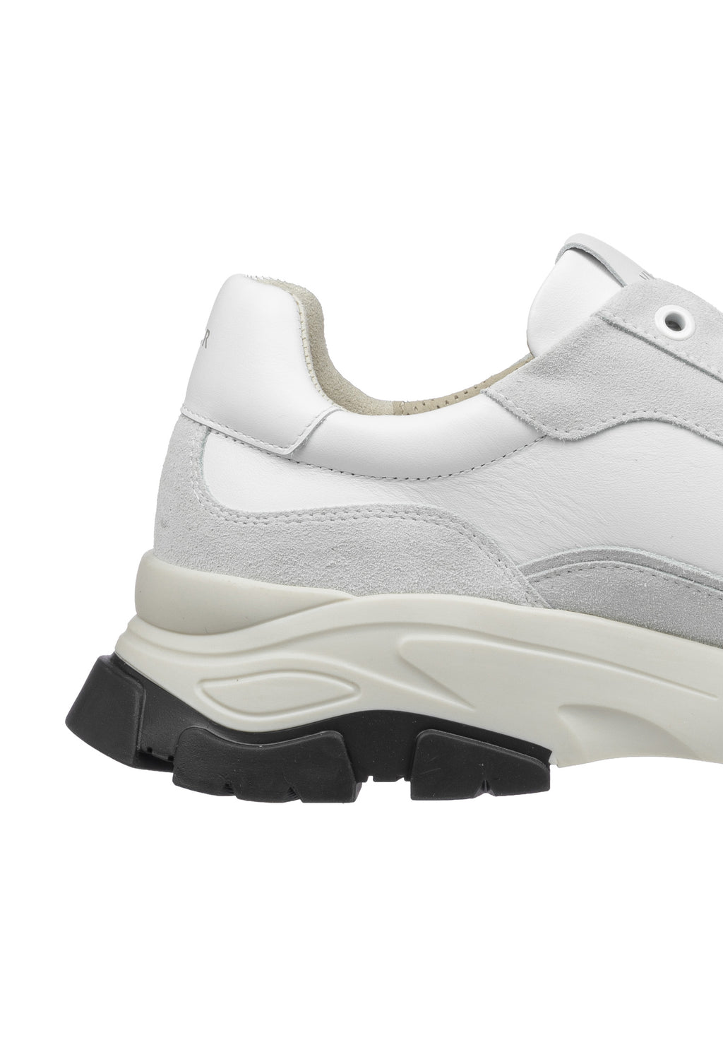 White suede Raptor sneaker