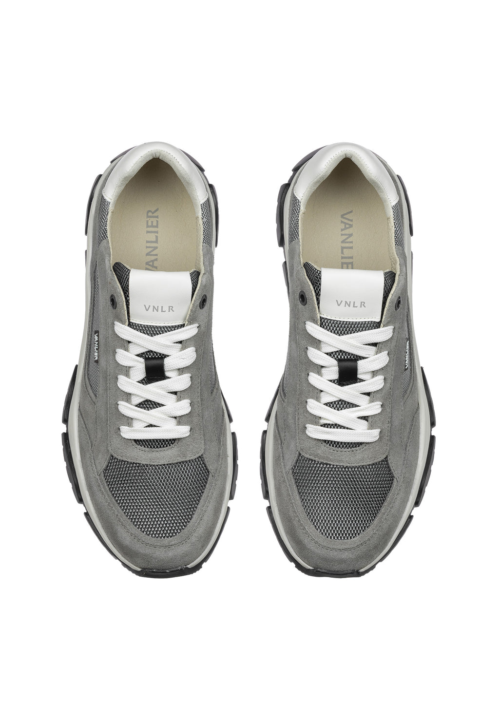 Light gray Raptor sneaker combo