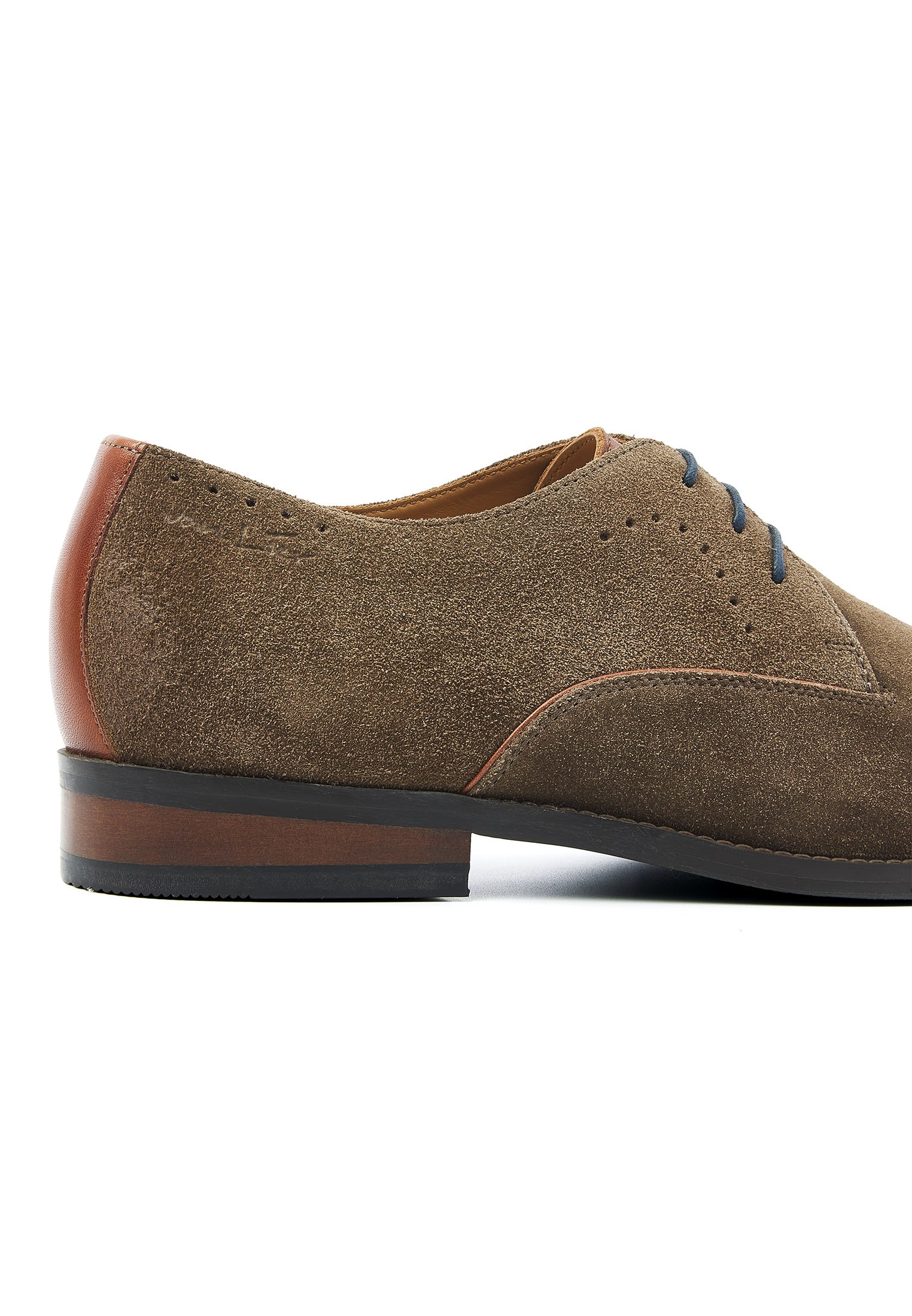 Taupe suède Bregenz veterschoen