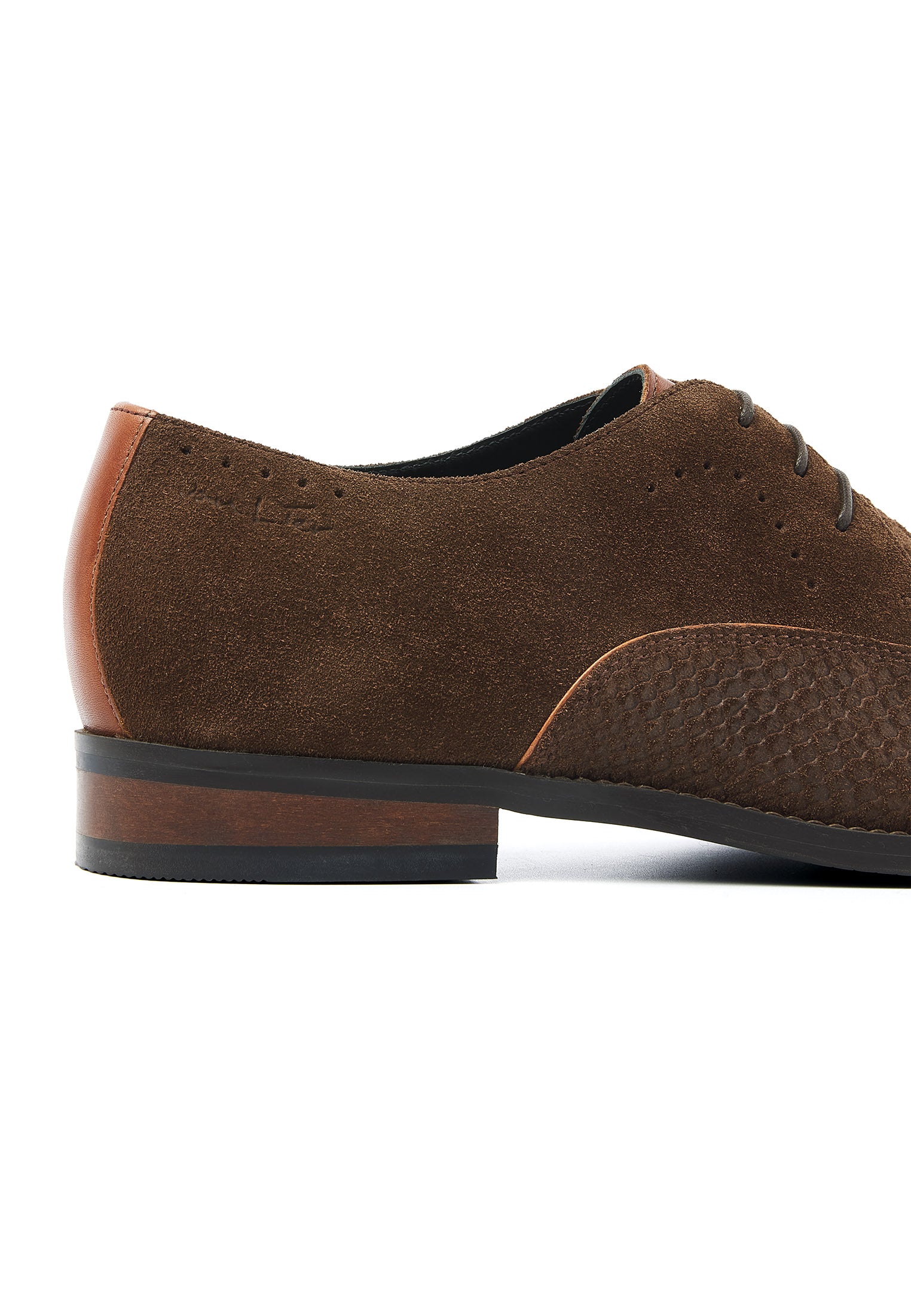 Testa di Moro bruin suède Bregenz veterschoen