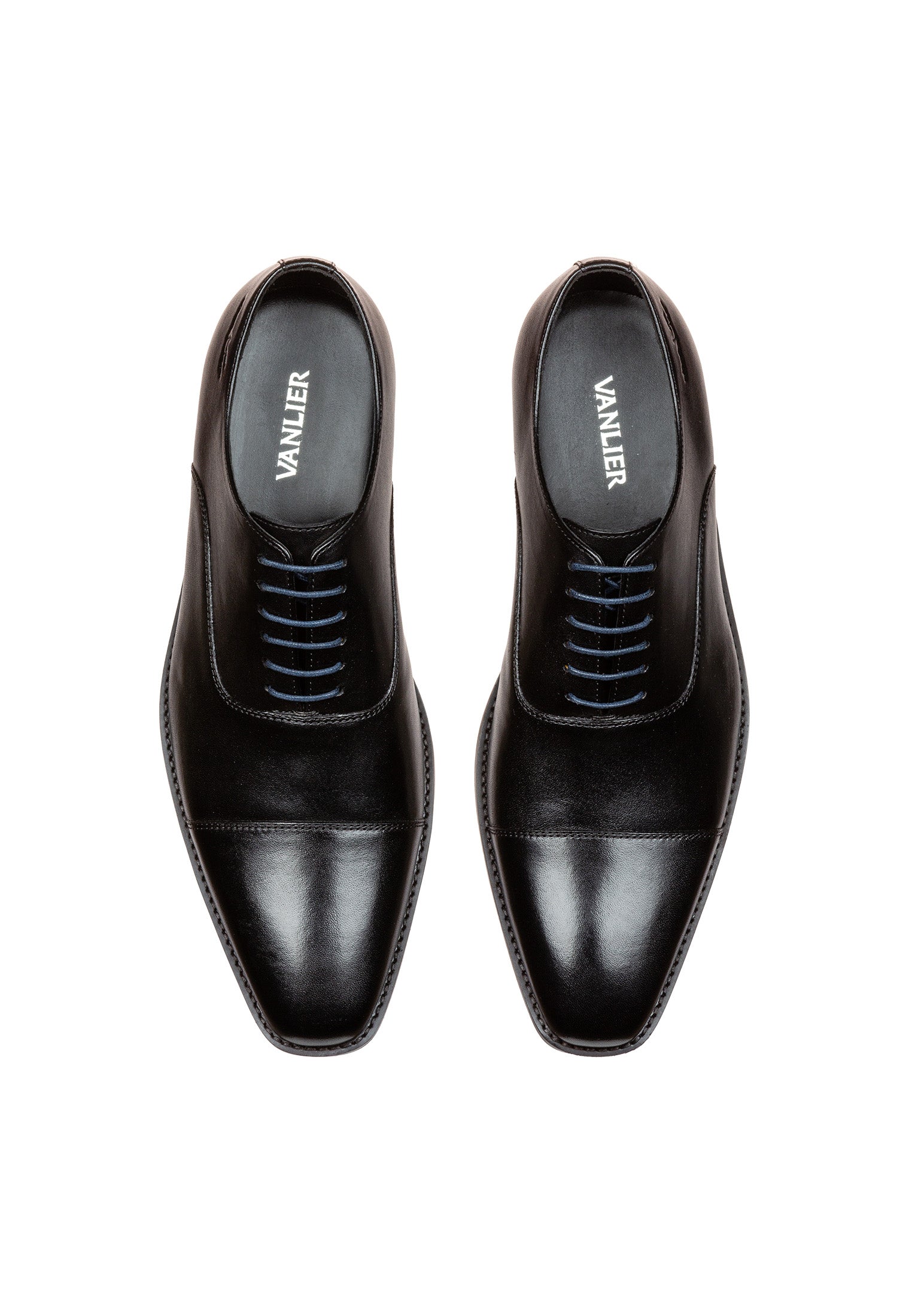 Zwart gladleren Bregenz veterschoen