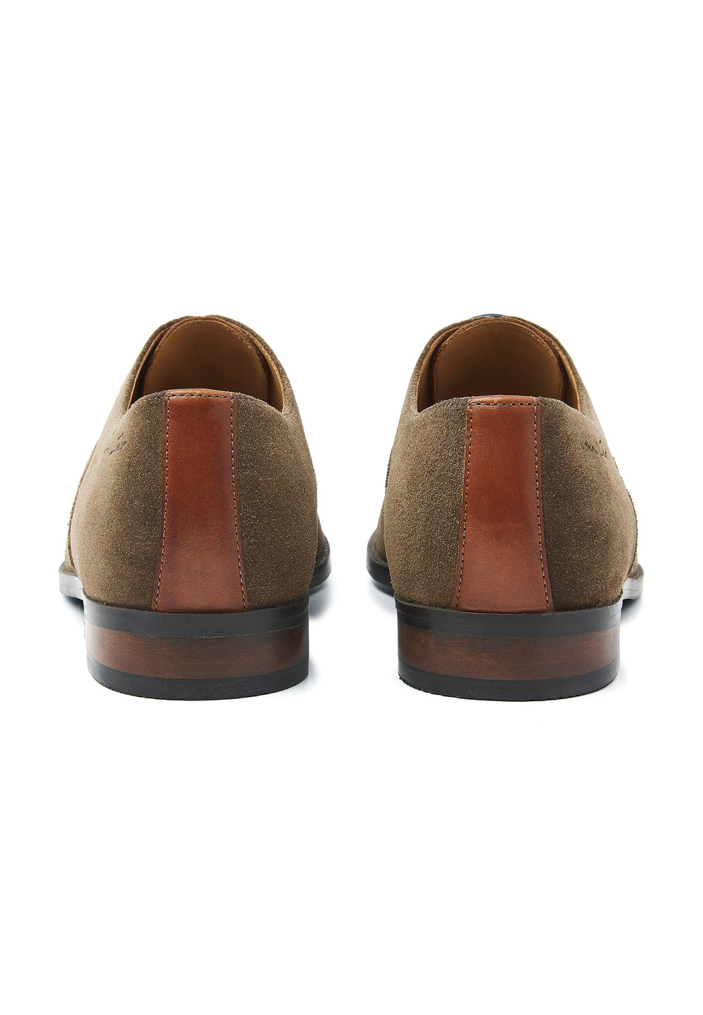 Taupe suède Bregenz veterschoen