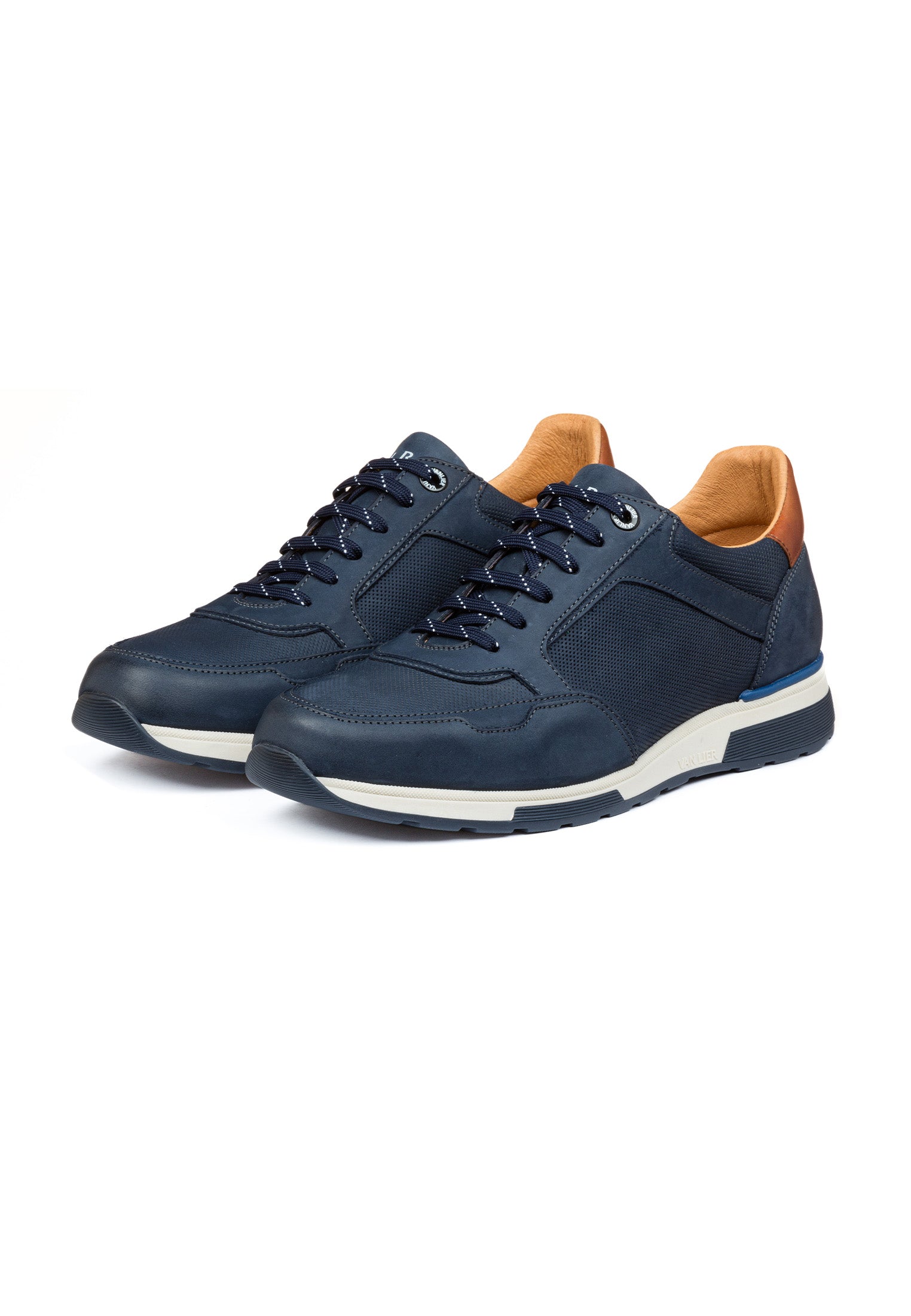 Navy nubuck Positano sneaker