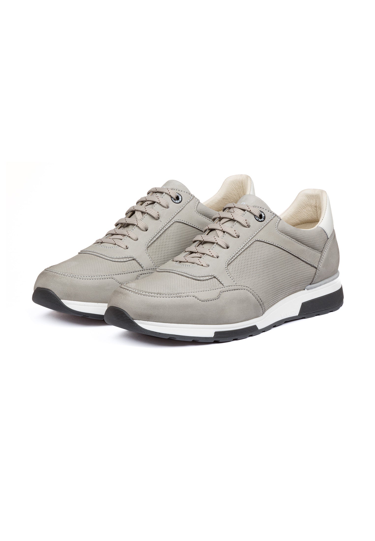 Licht grijs nubuck Positano sneaker