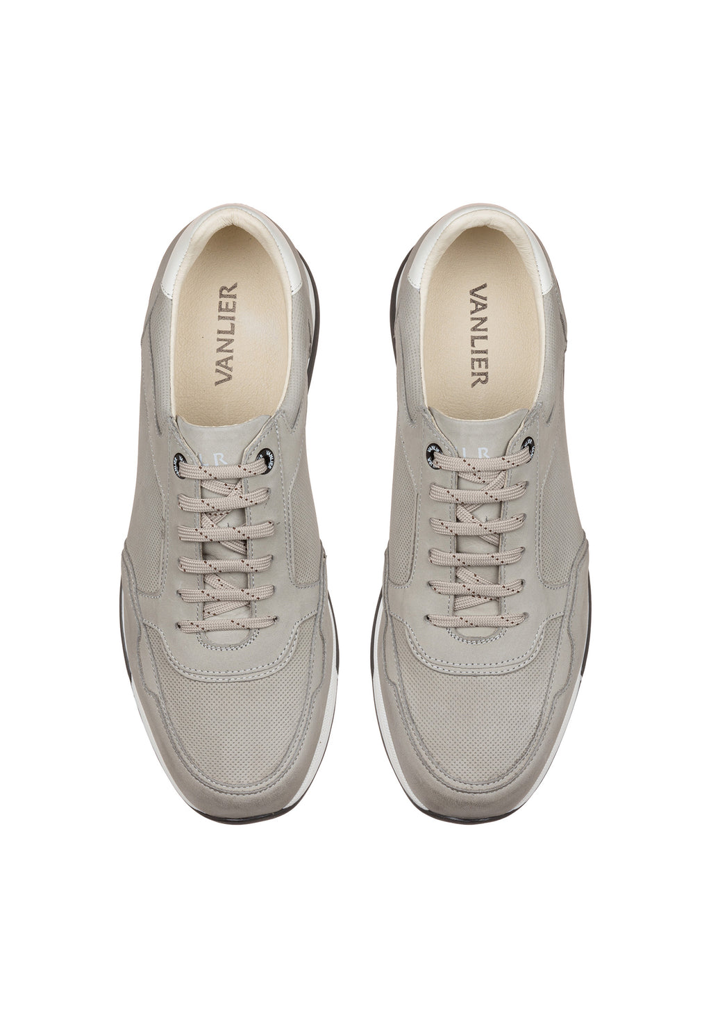 Licht grijs nubuck Positano sneaker