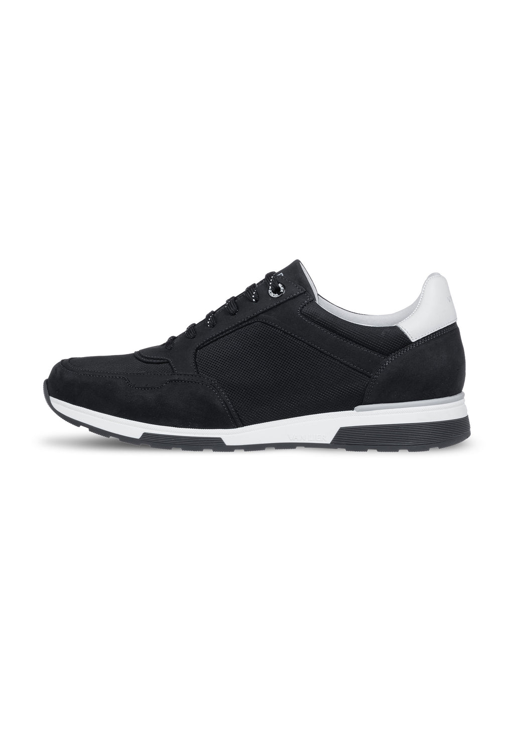 Zwart nubuck Positano sneaker