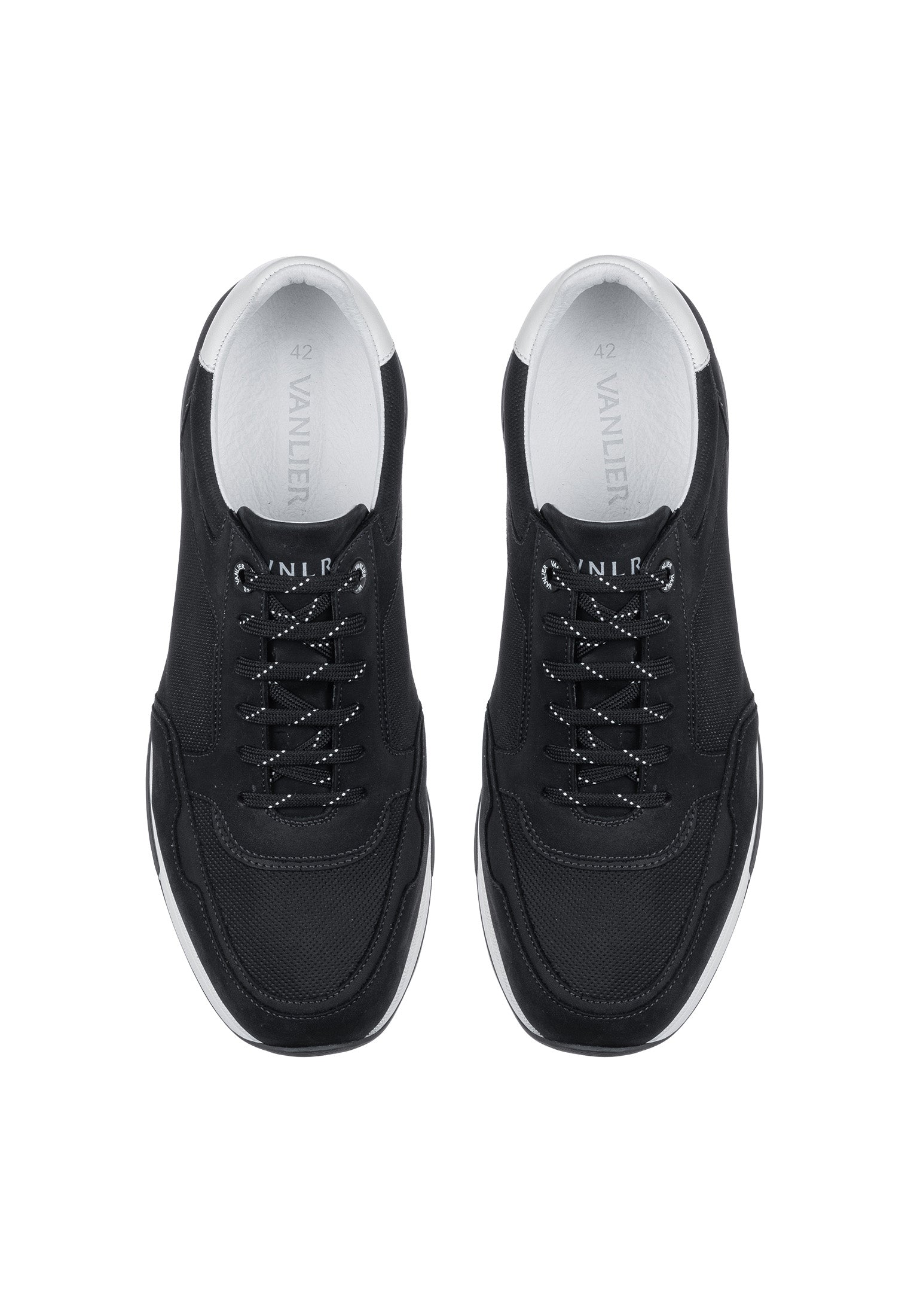 Zwart nubuck Positano sneaker