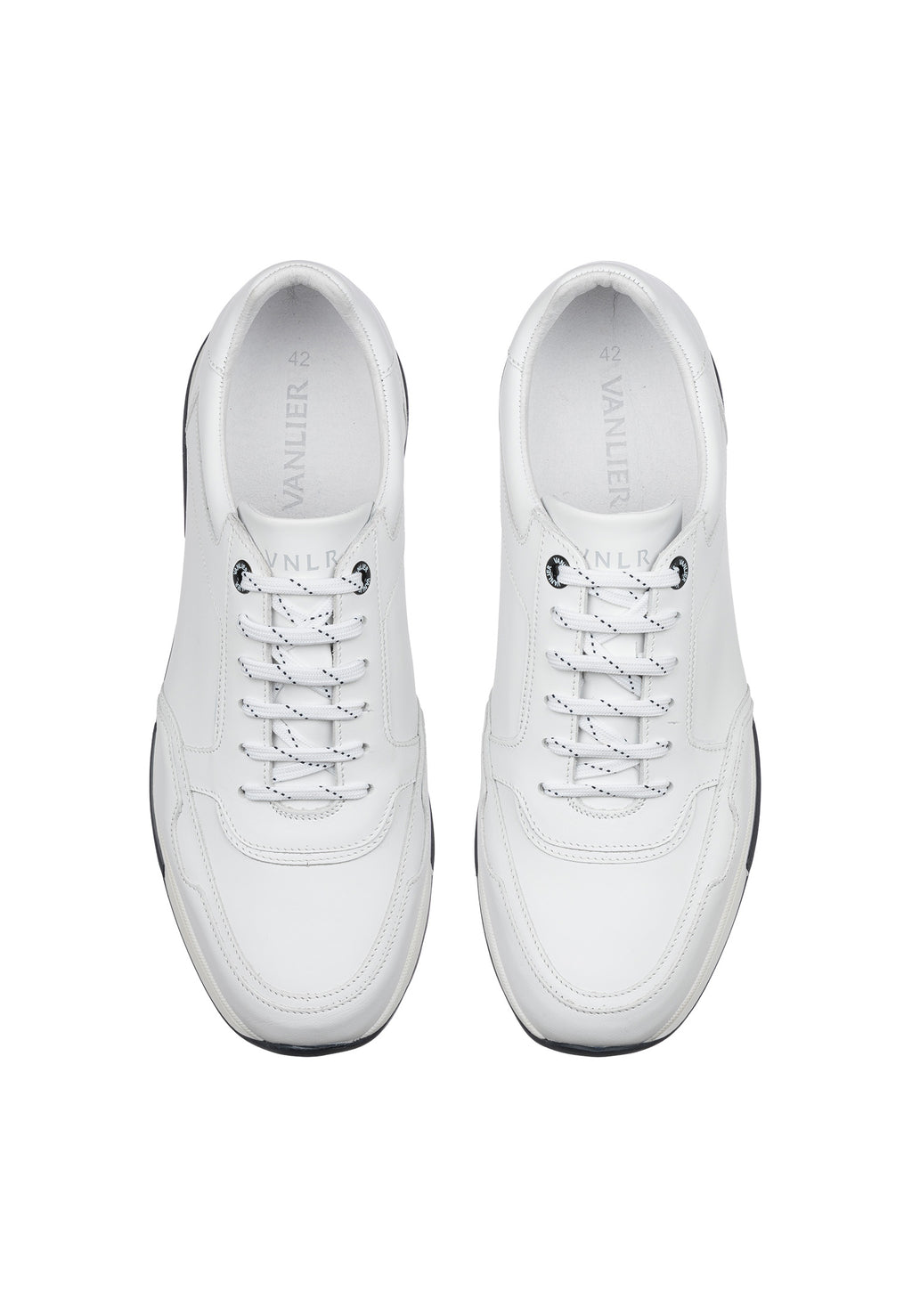 Wit gladleren Positano sneaker