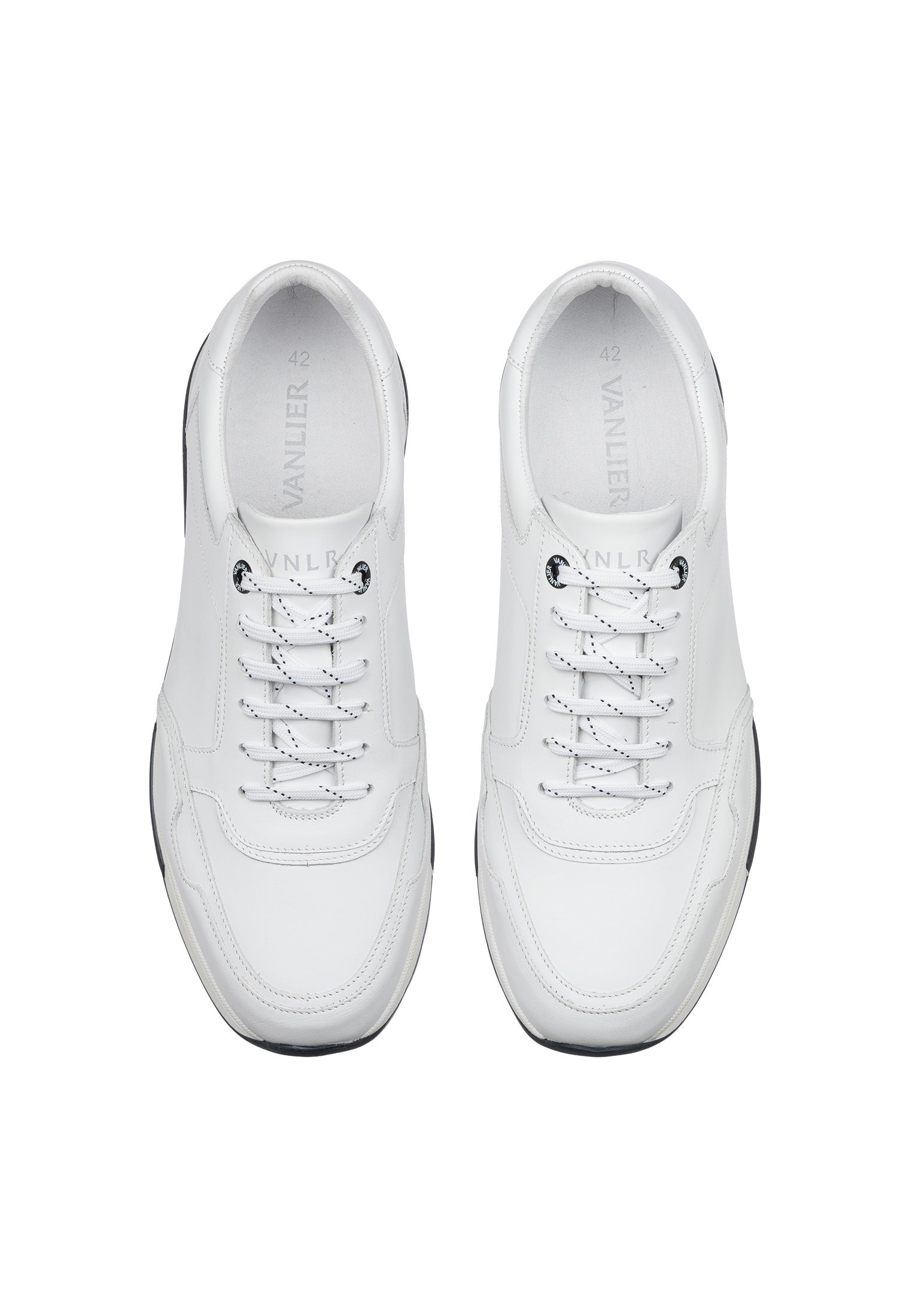 Wit gladleren Positano sneaker