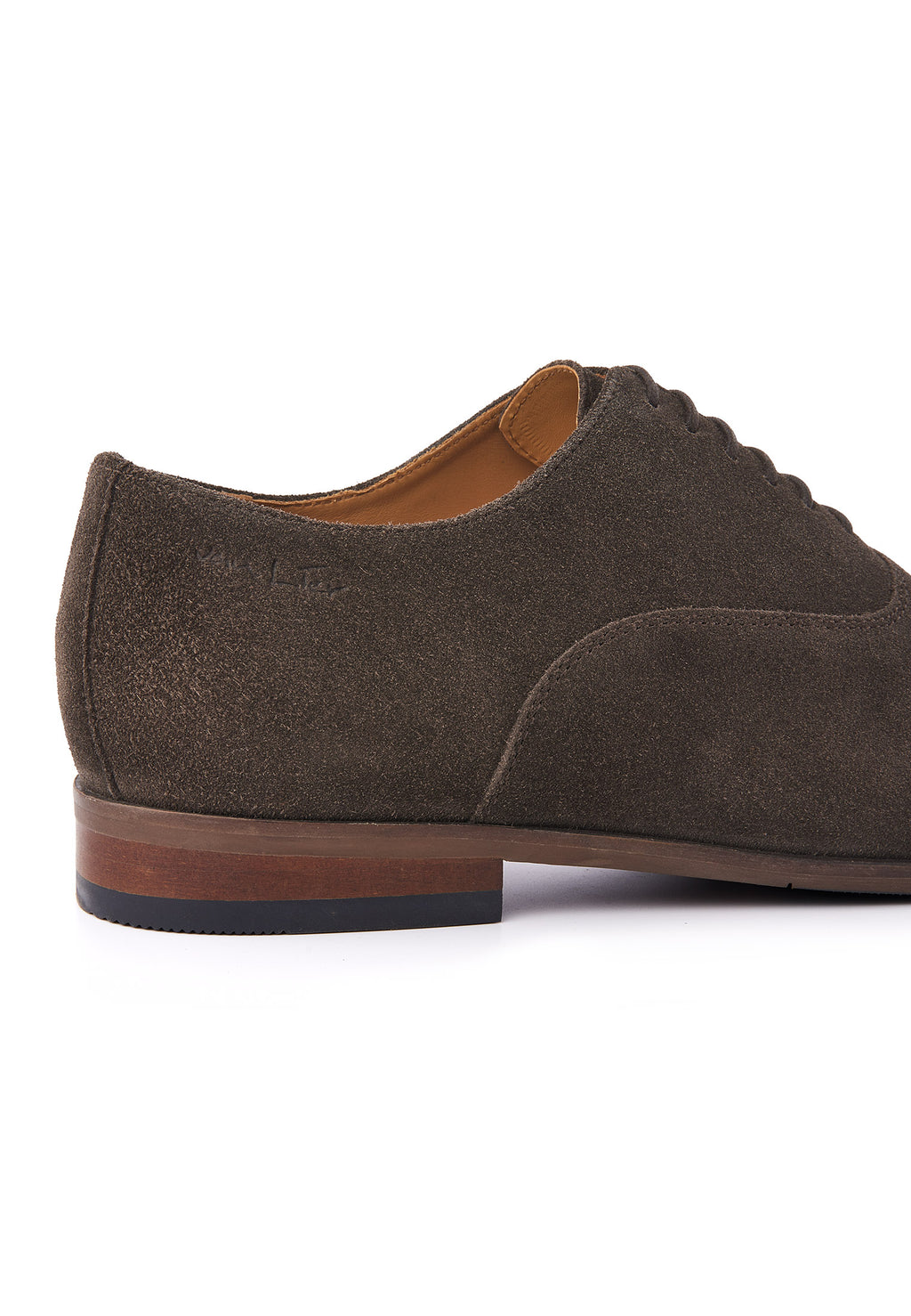 Testa di moro bruin suède Egeus veterschoen