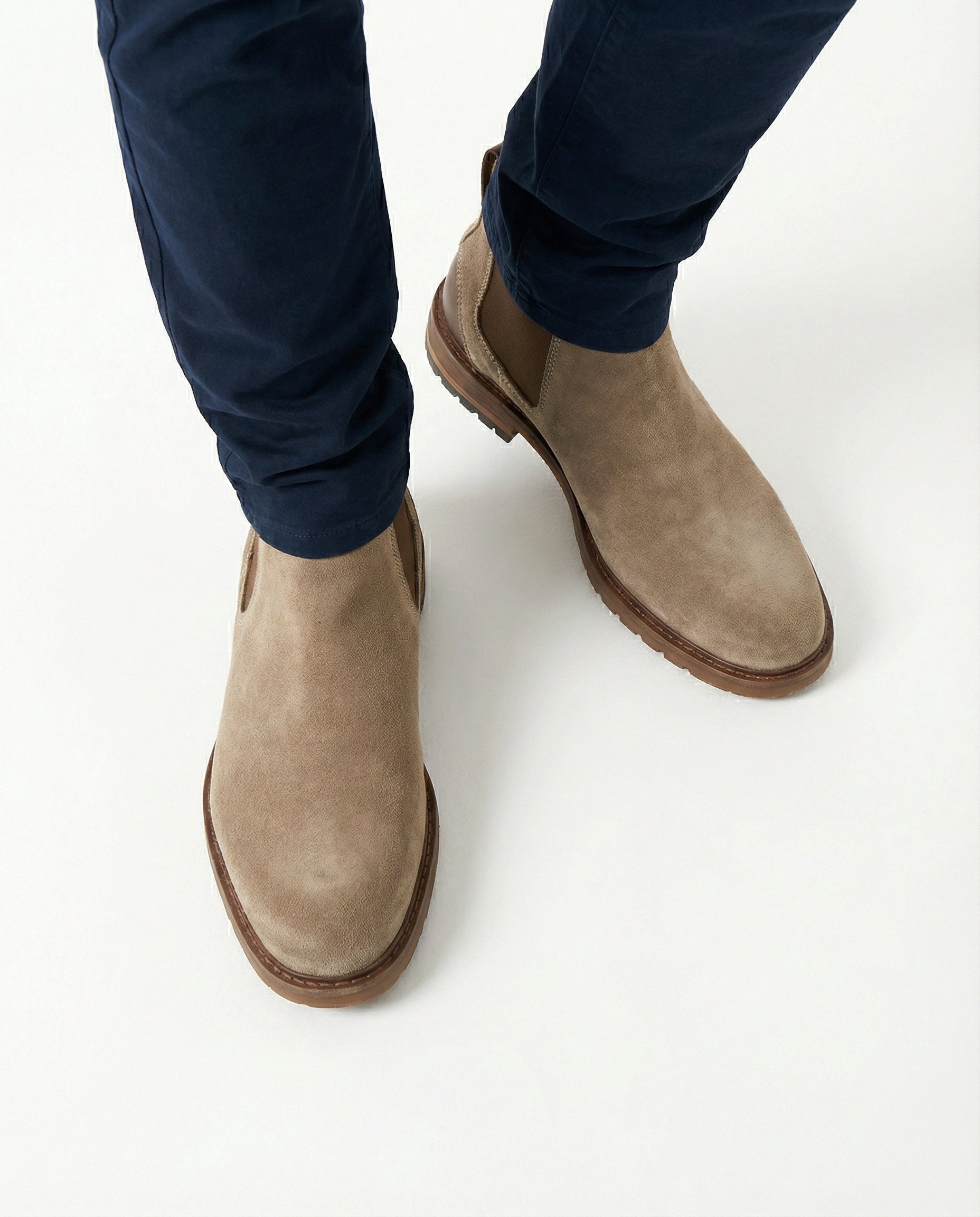 Taupe suède Dino chelsea boot