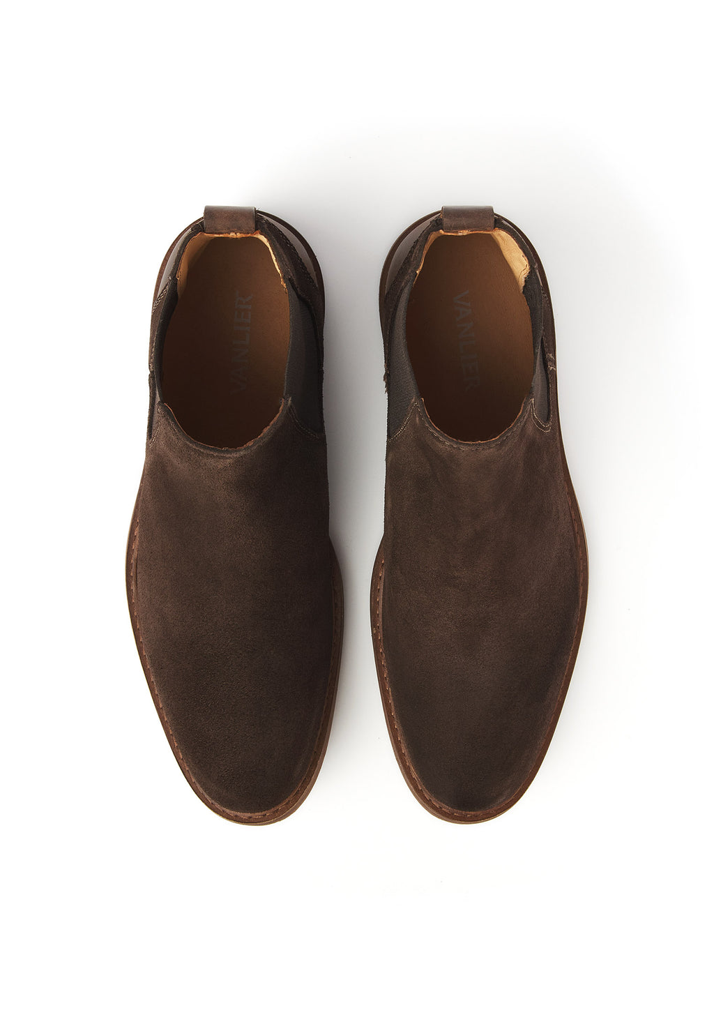 Bruin suède Dino chelsea boot
