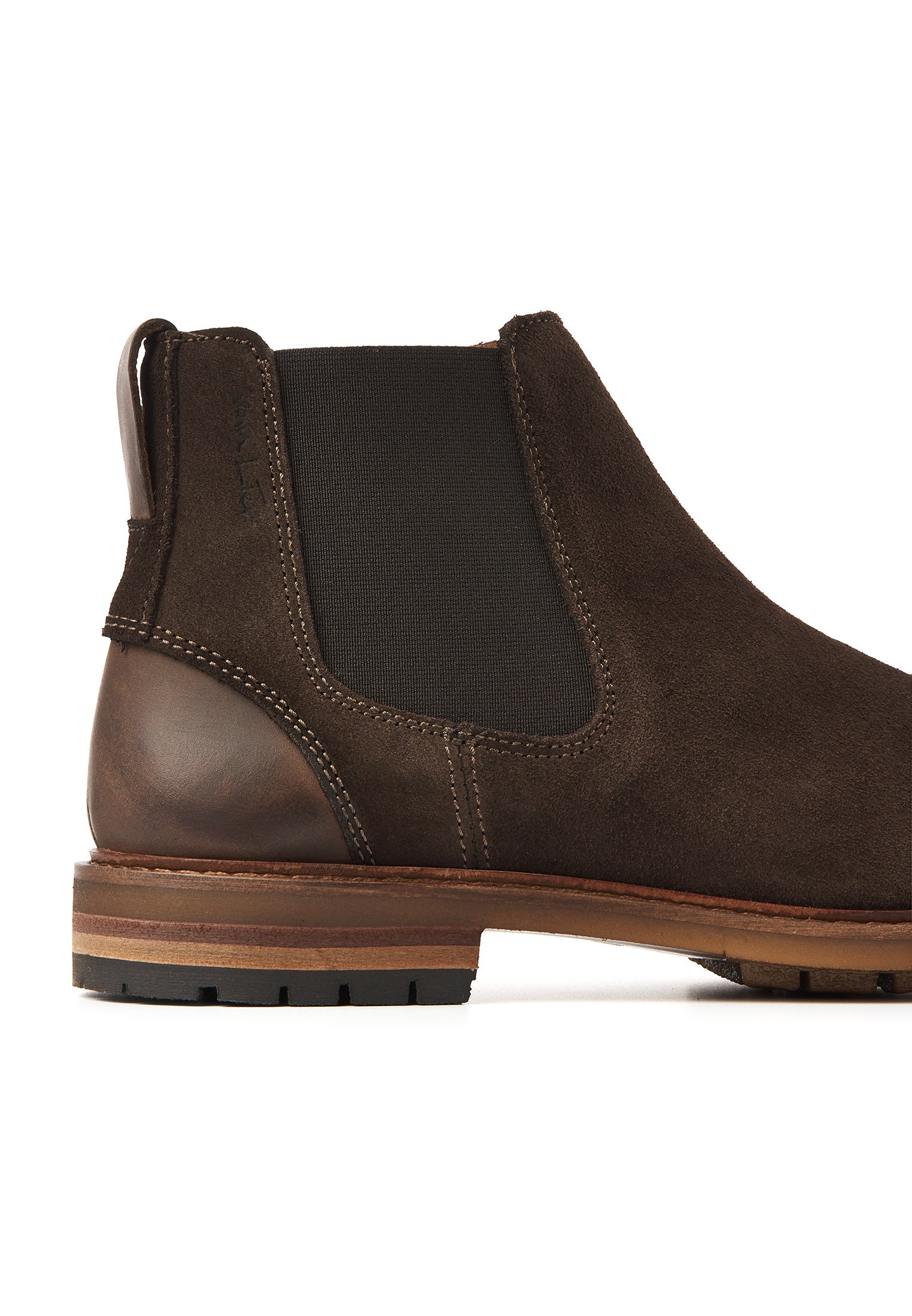 Bruin suède Dino chelsea boot
