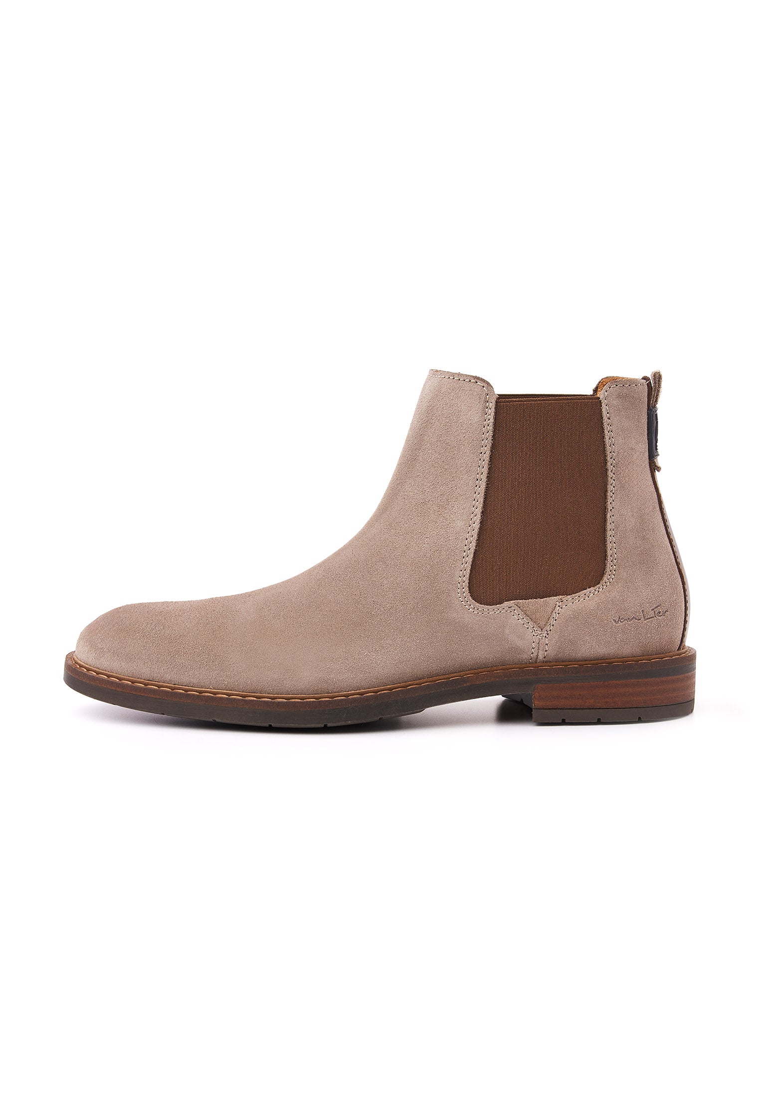 Taupe suède Boston chelsea boot