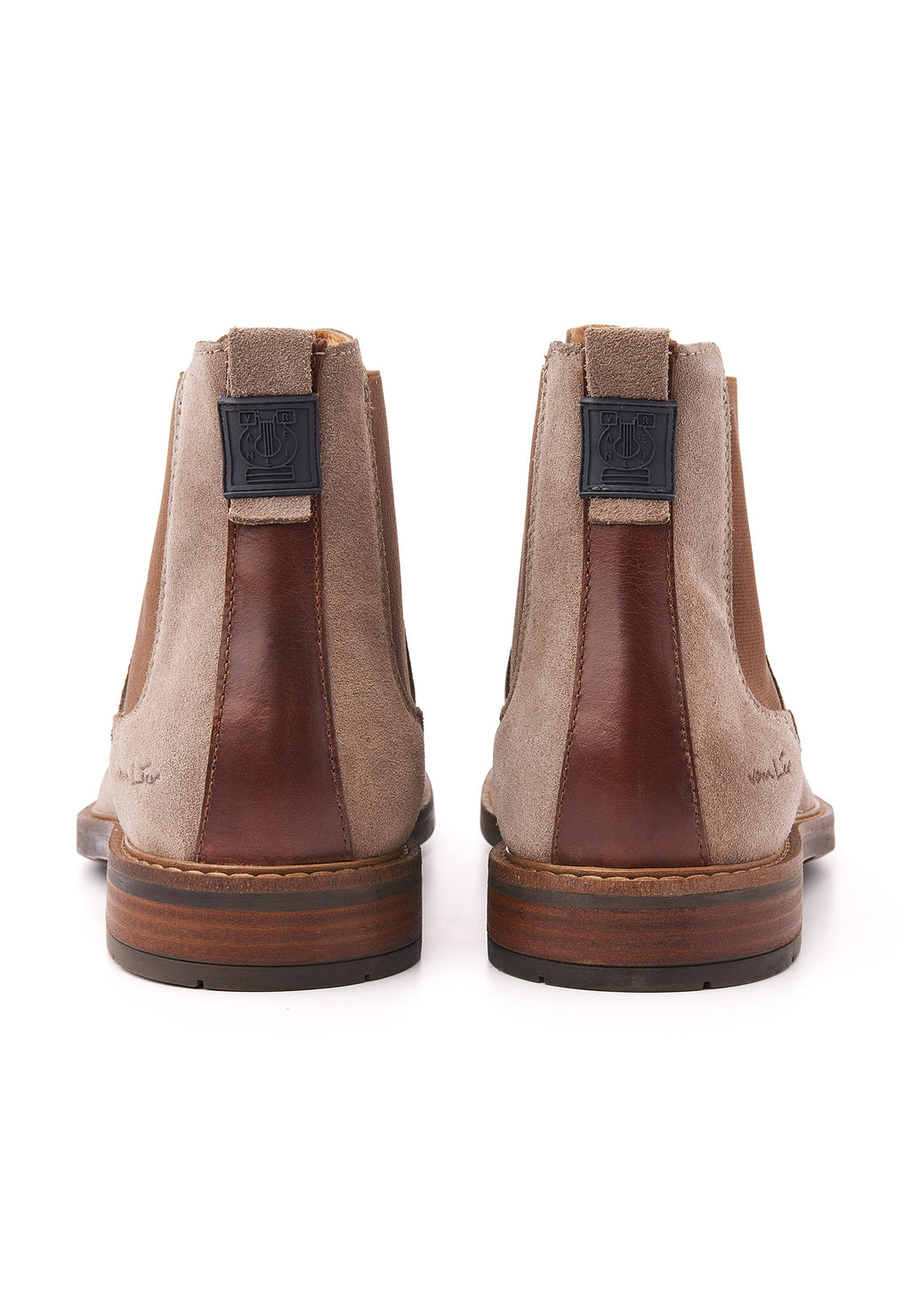 Taupe suède Boston chelsea boot