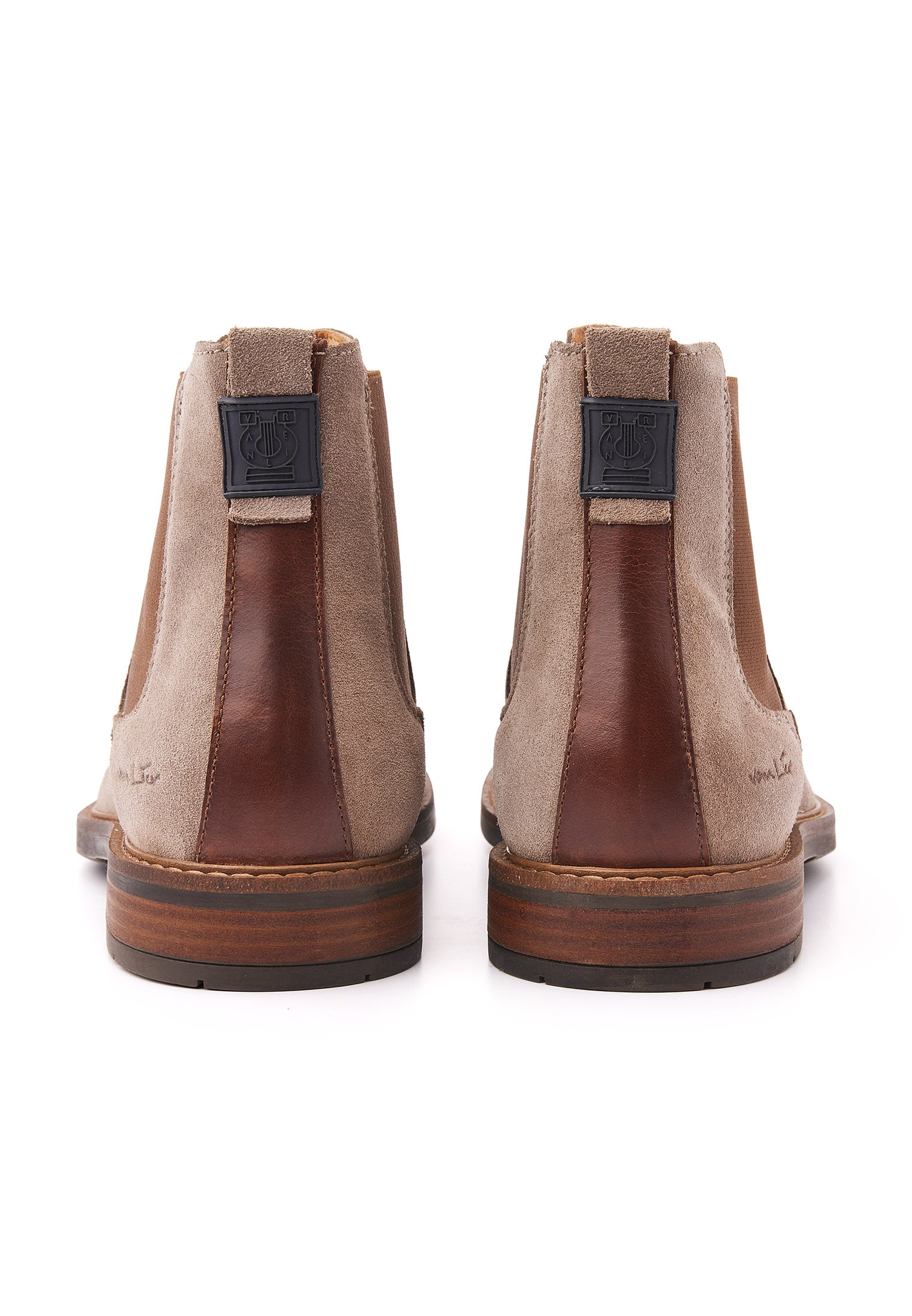 Taupe suède Boston chelsea boot