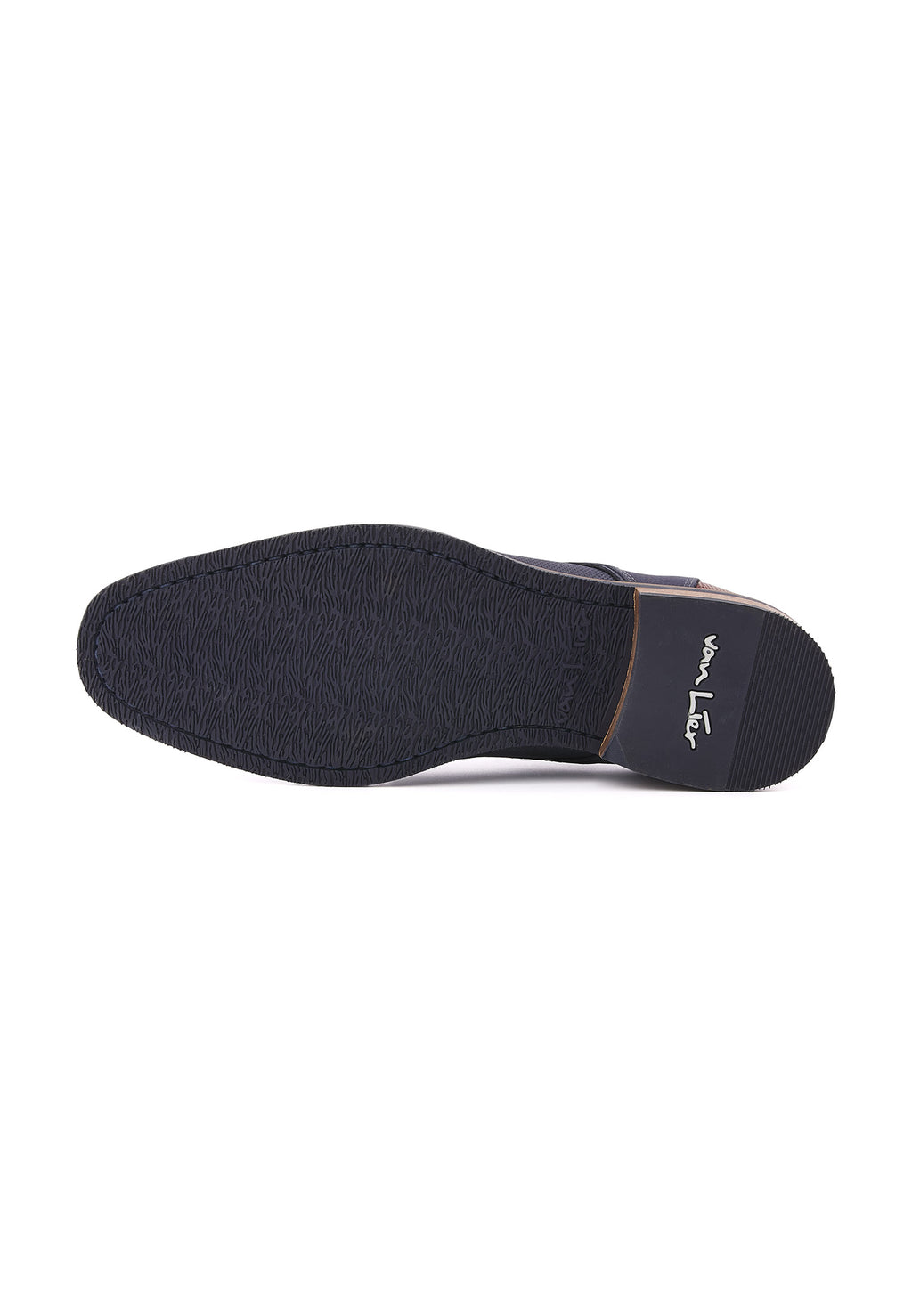 Navy blauw nubuck Amalfi veterschoen