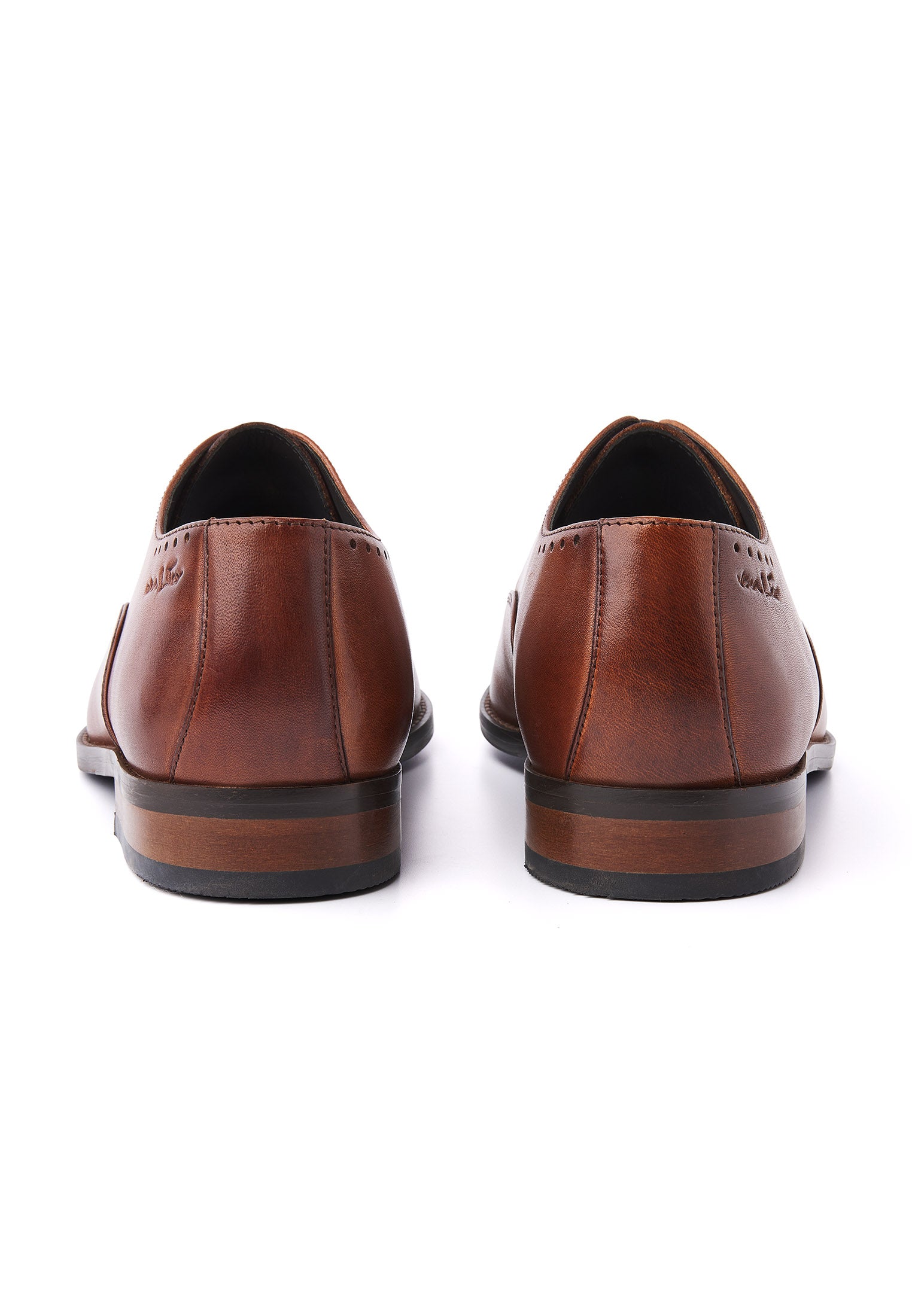 Cognac gladleren Bregenz veterschoen