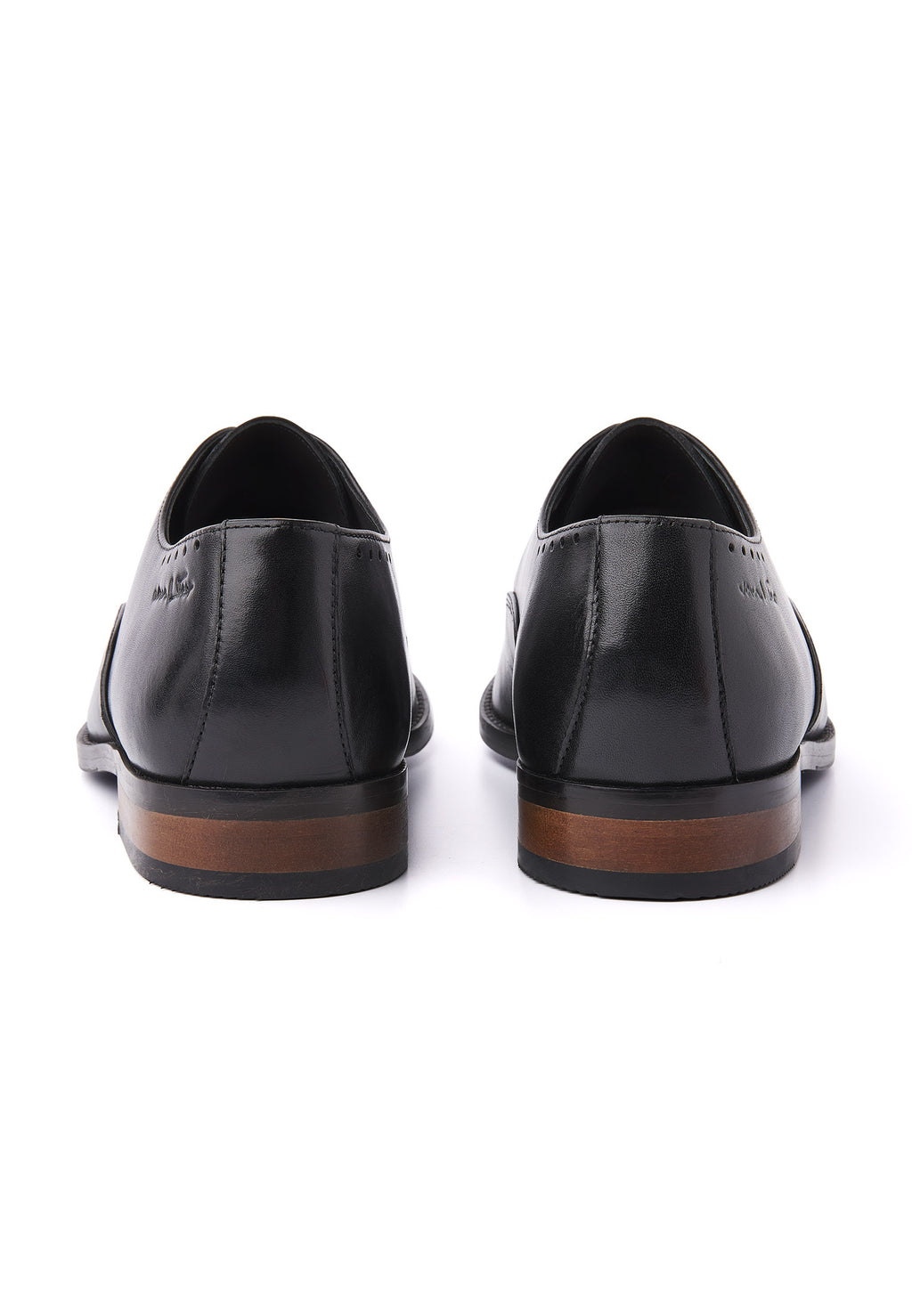 Zwart gladleren Bregenz veterschoen