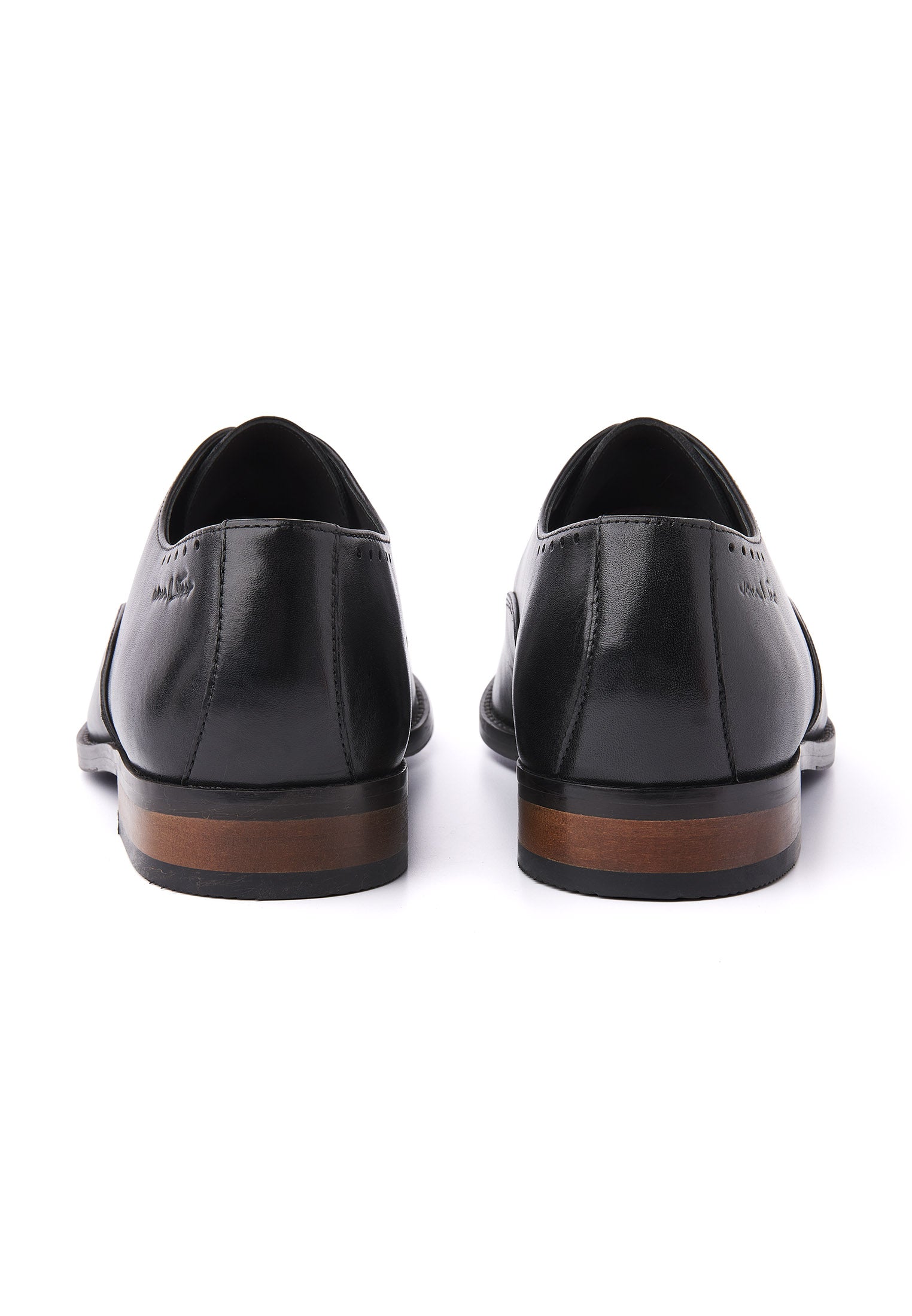 Zwart gladleren Bregenz veterschoen