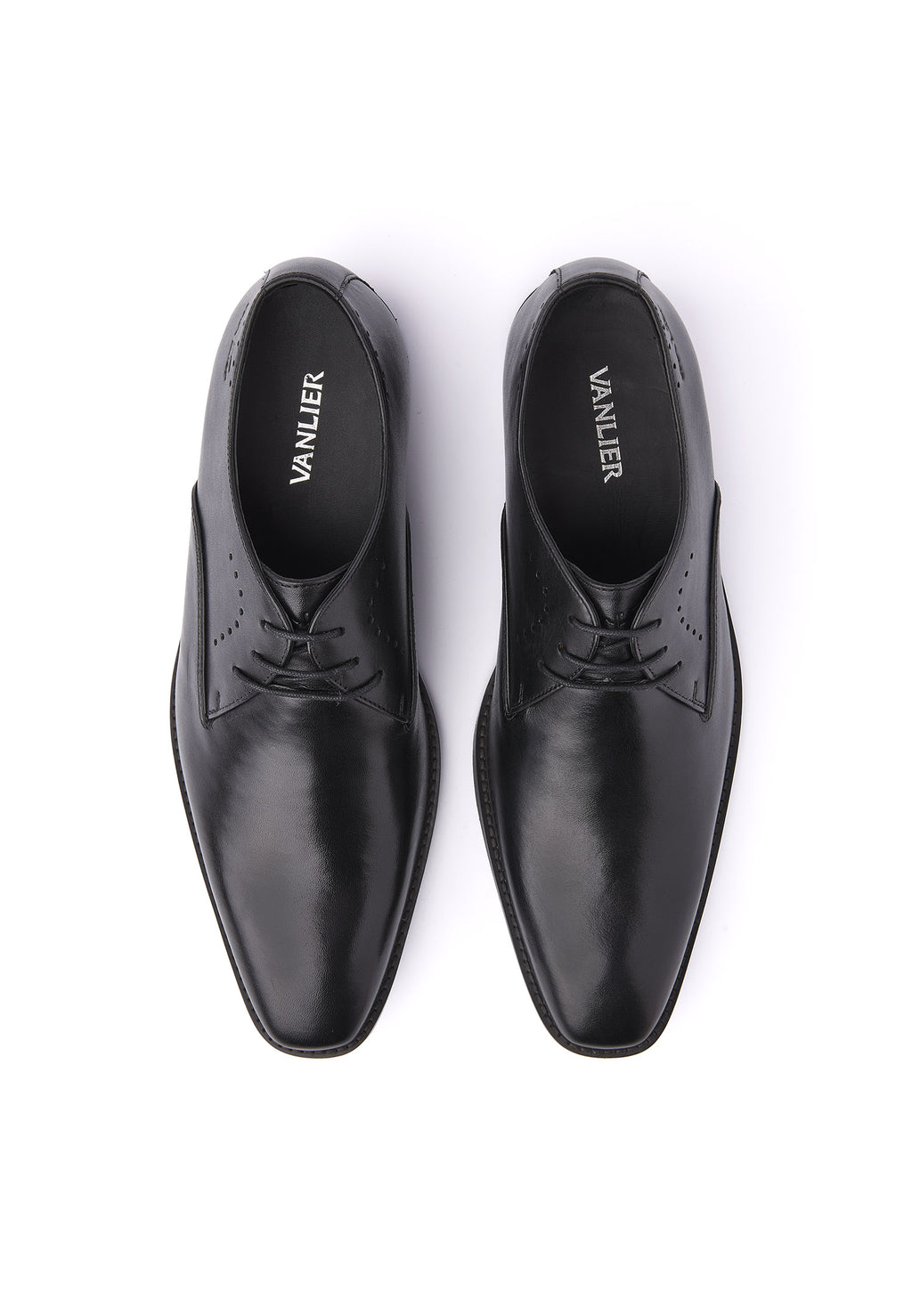 Zwart gladleren Bregenz veterschoen