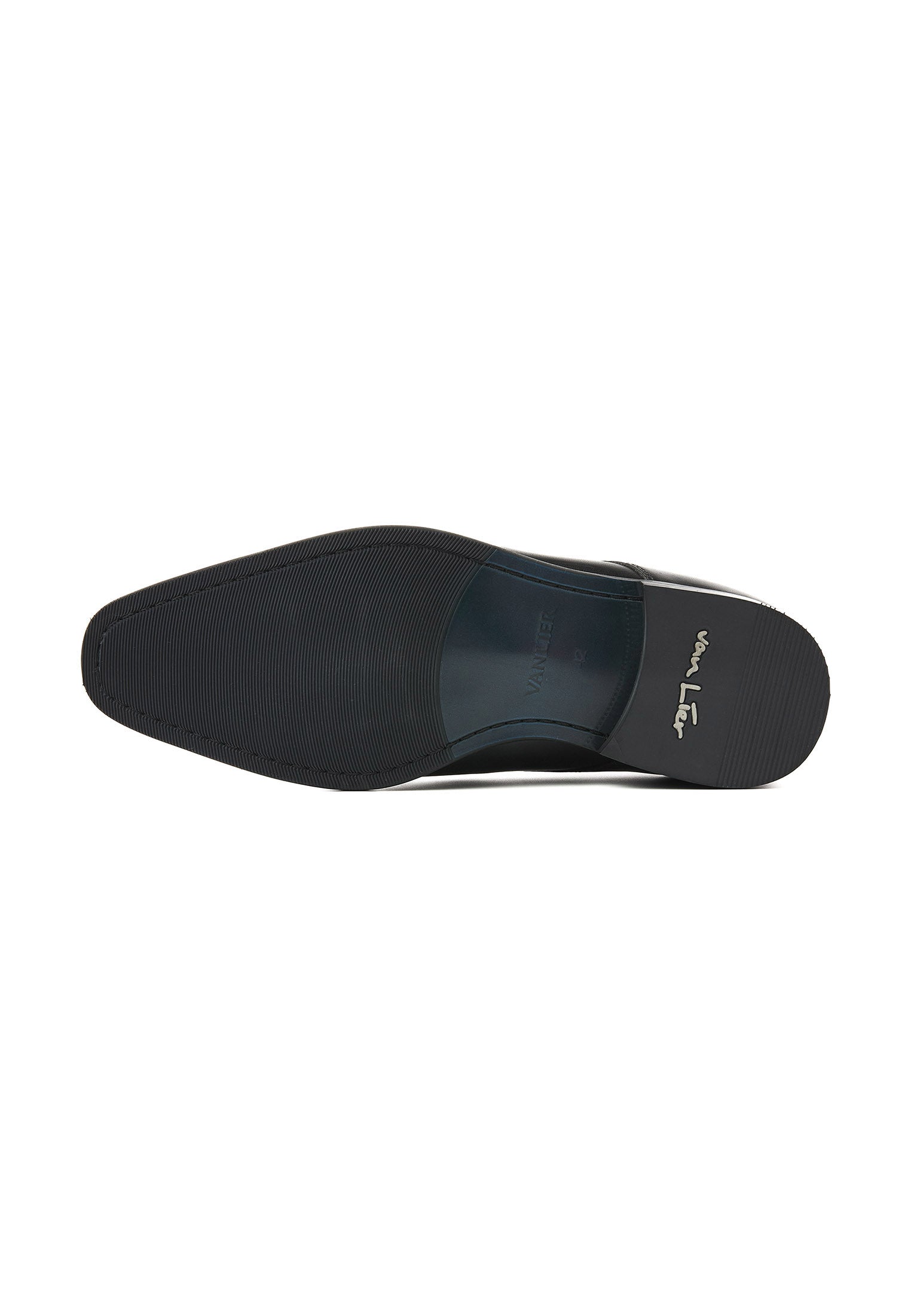 Black smooth leather Santorini lace-up shoe