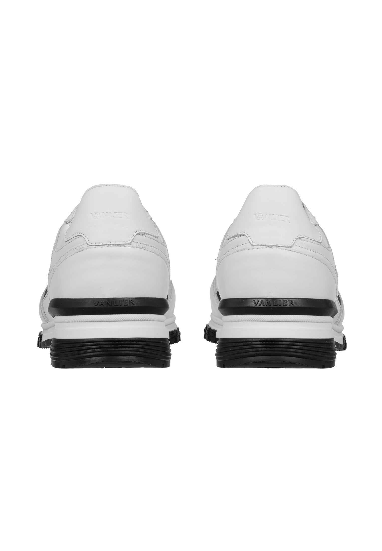 Wit gladleren Veneto sneaker