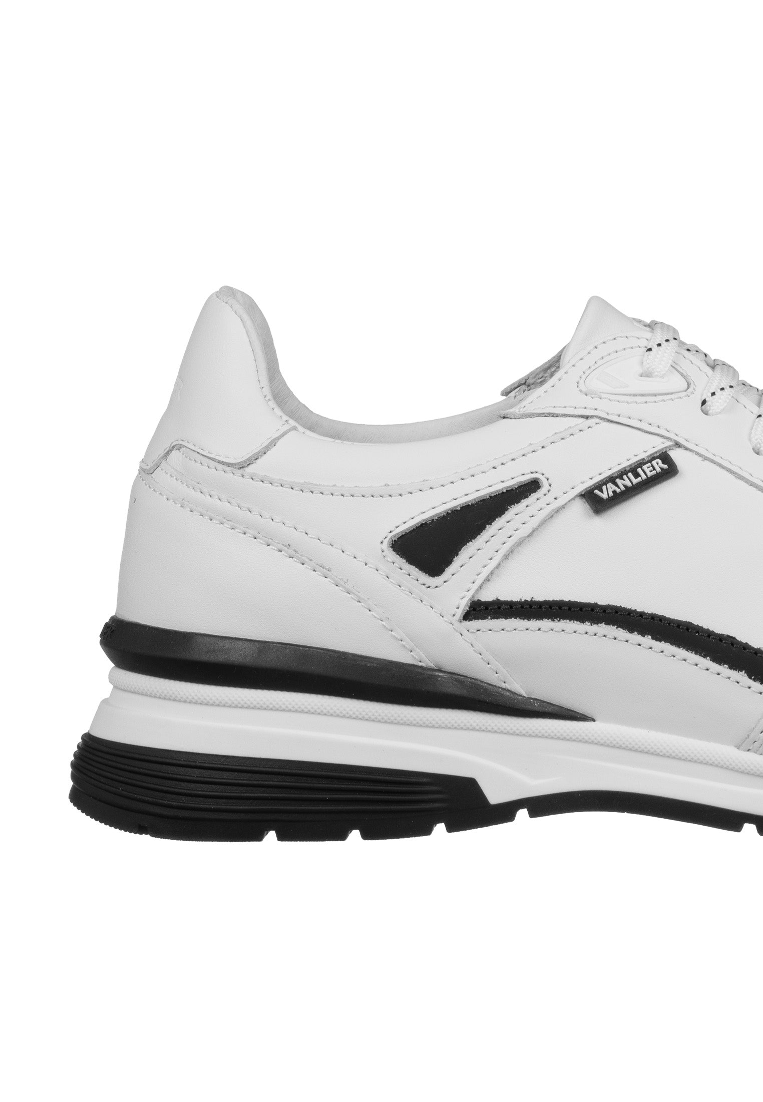 Wit gladleren Veneto sneaker