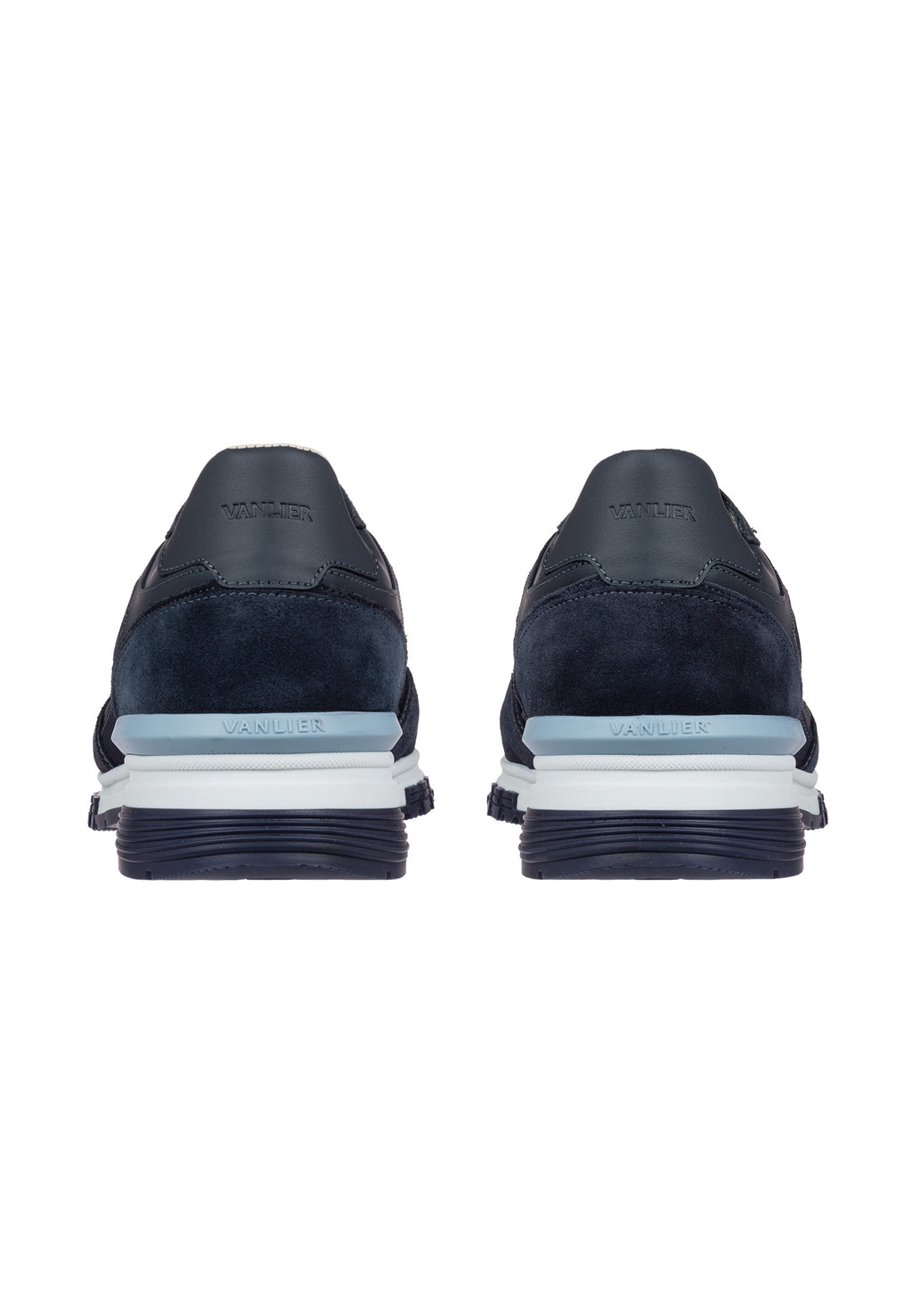 Blauw nubuck Veneto sneaker