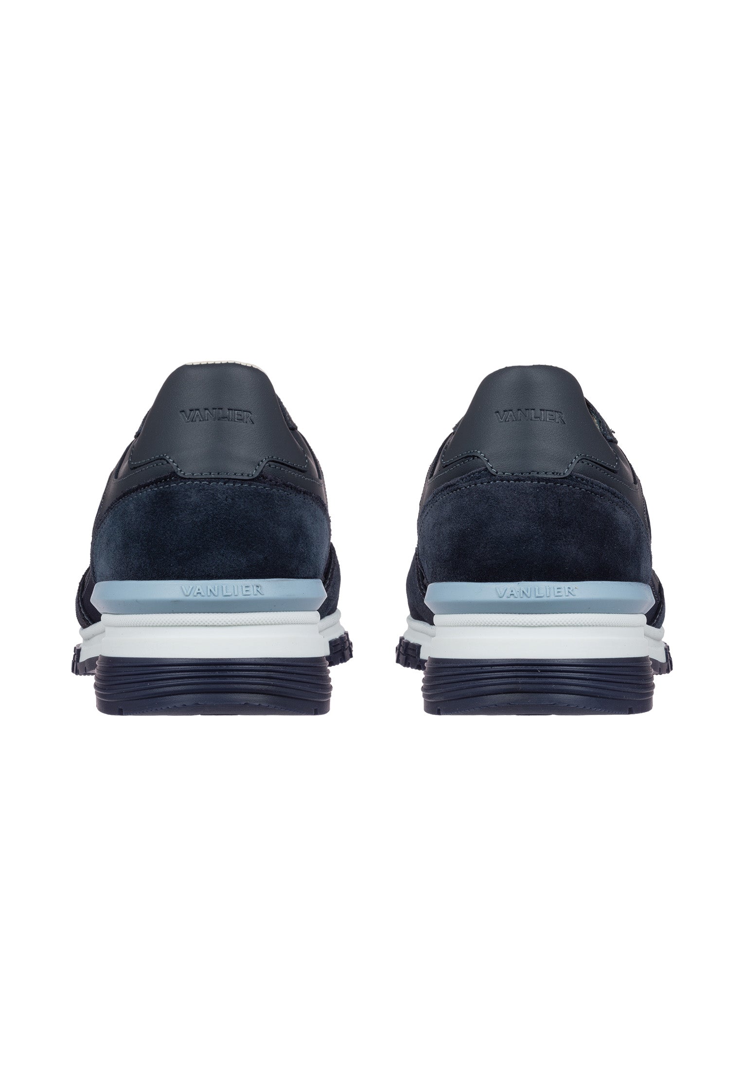 Blauw nubuck Veneto sneaker