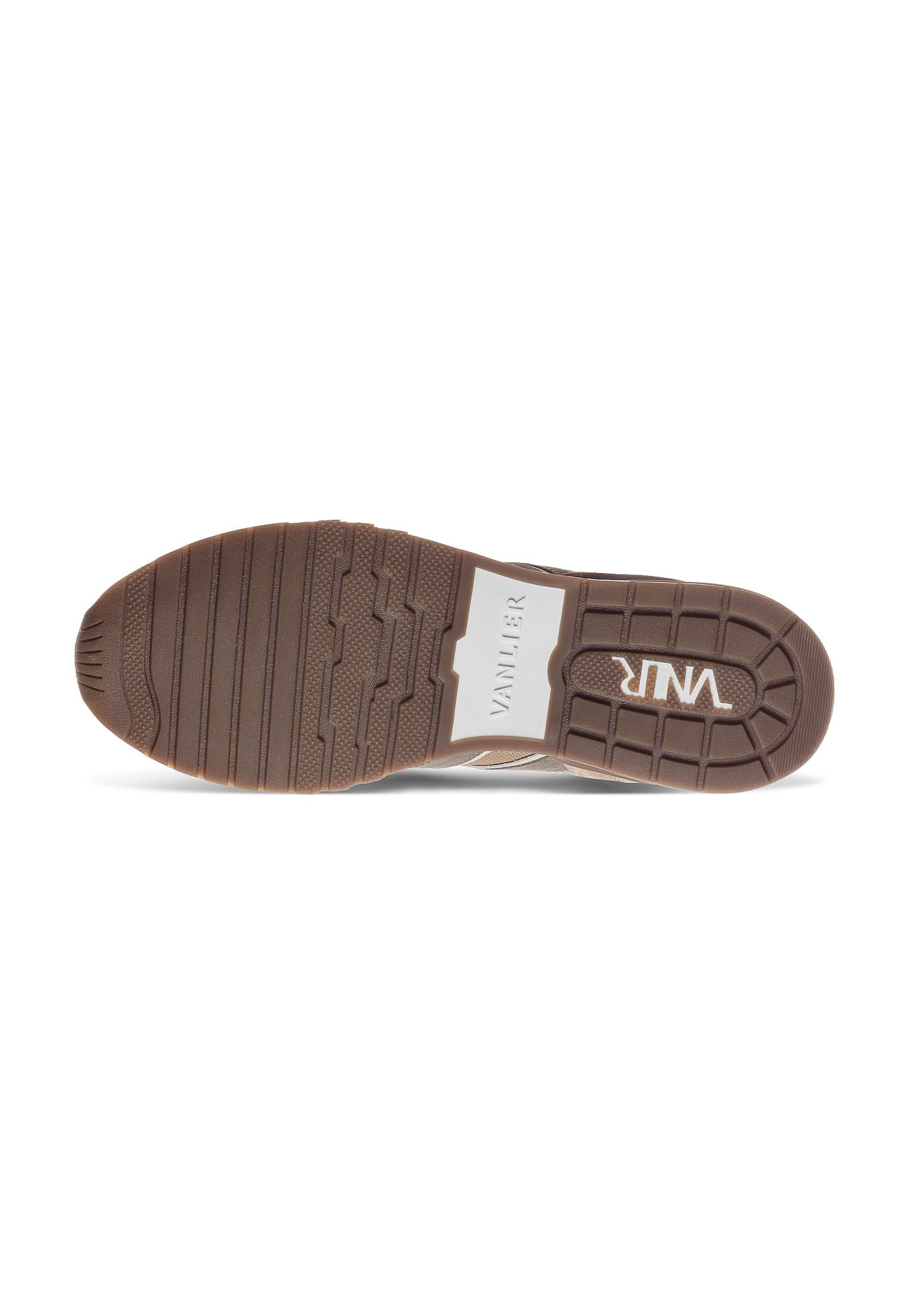 Taupe suède combi Veneto sneaker