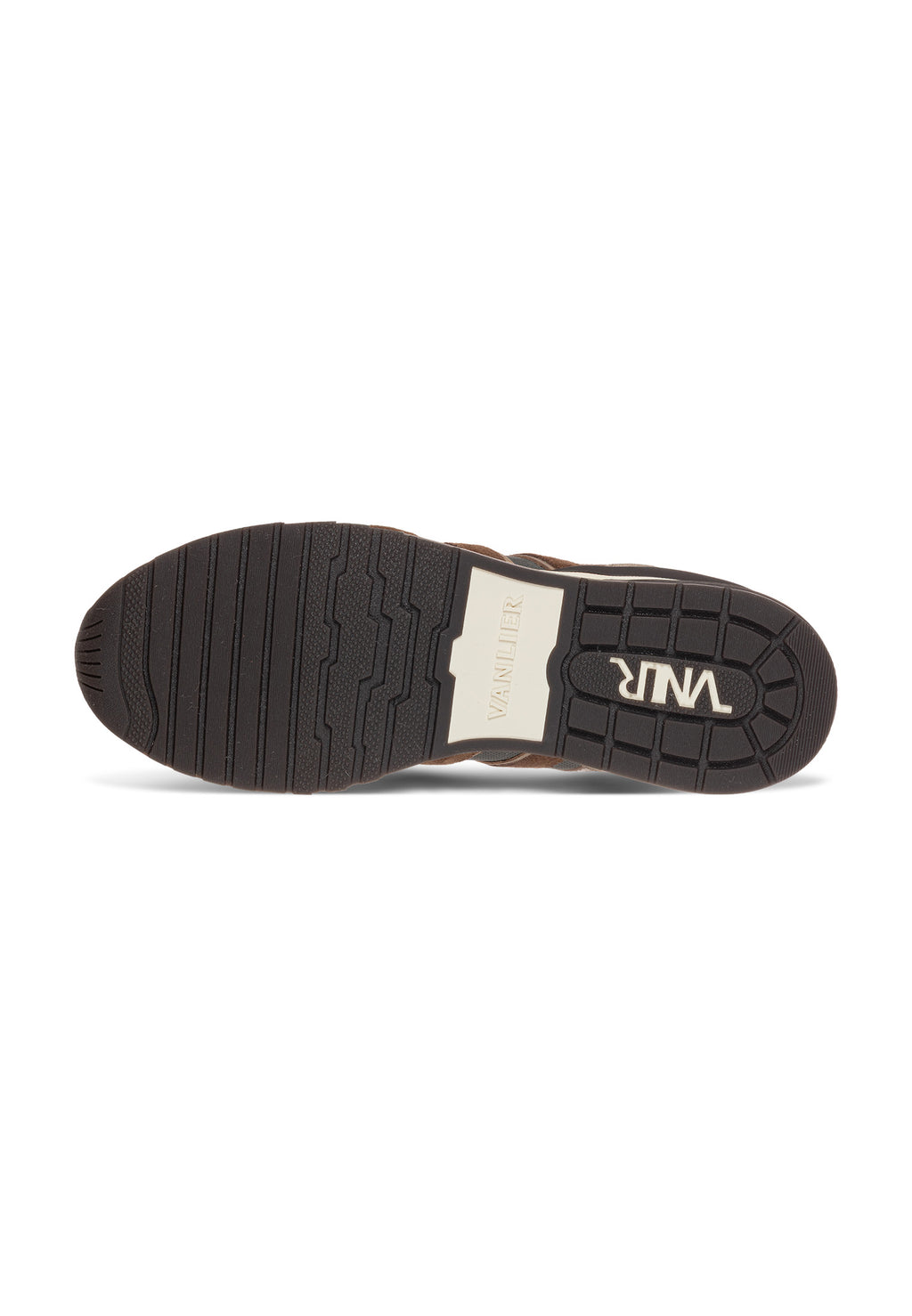Taupe suède combi Veneto sneaker
