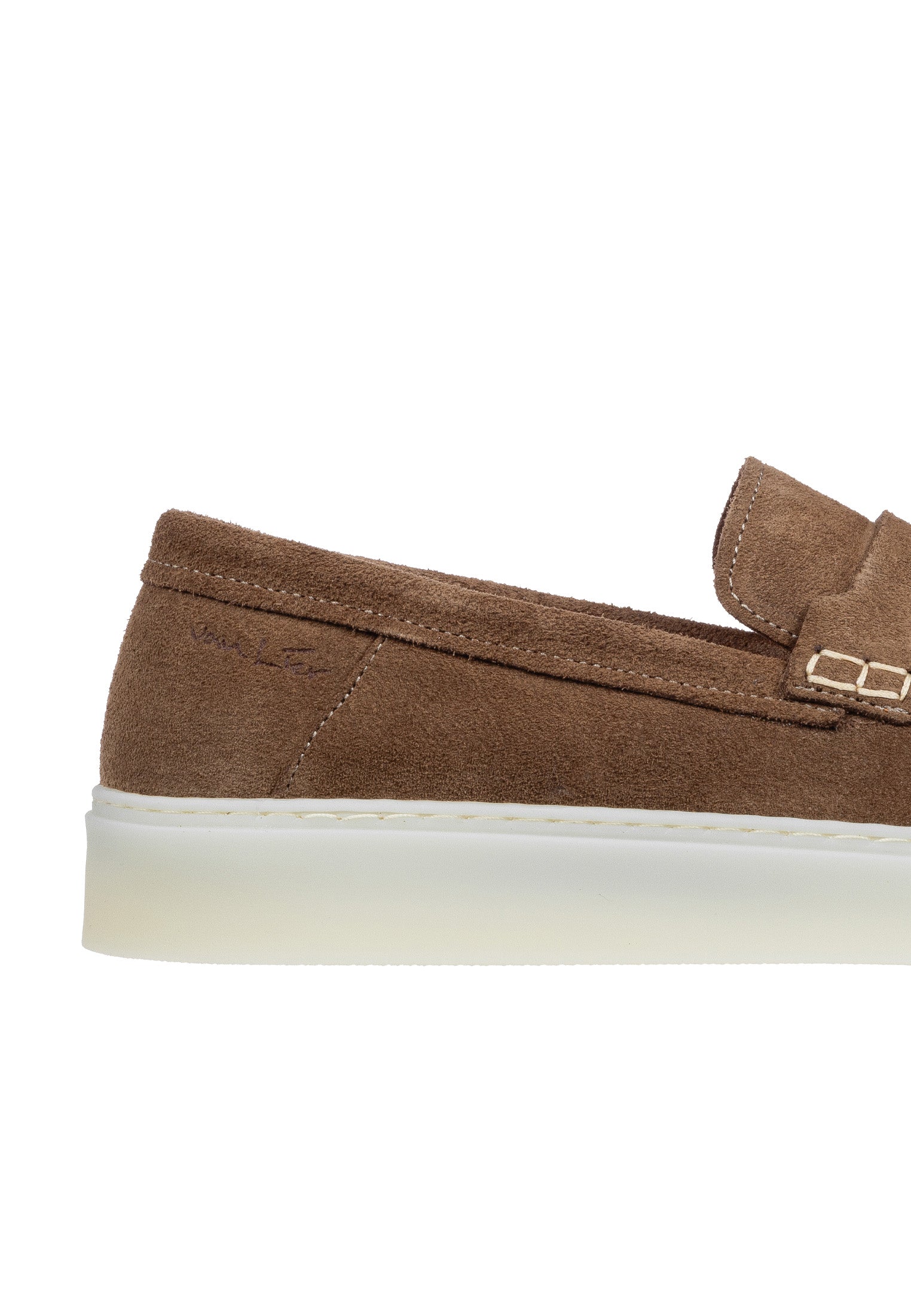 Taupe suède Bari loafer