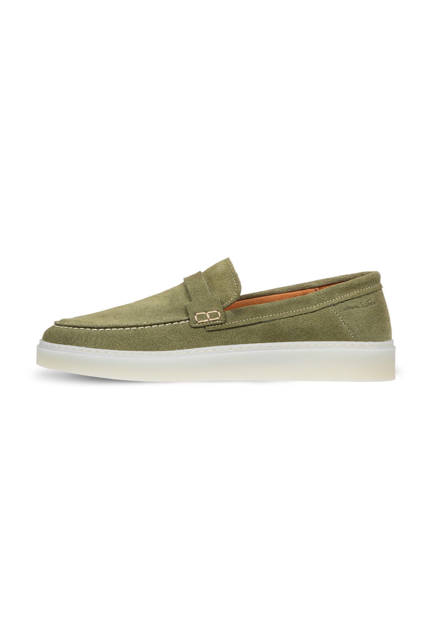 Army groen suède Bari loafer