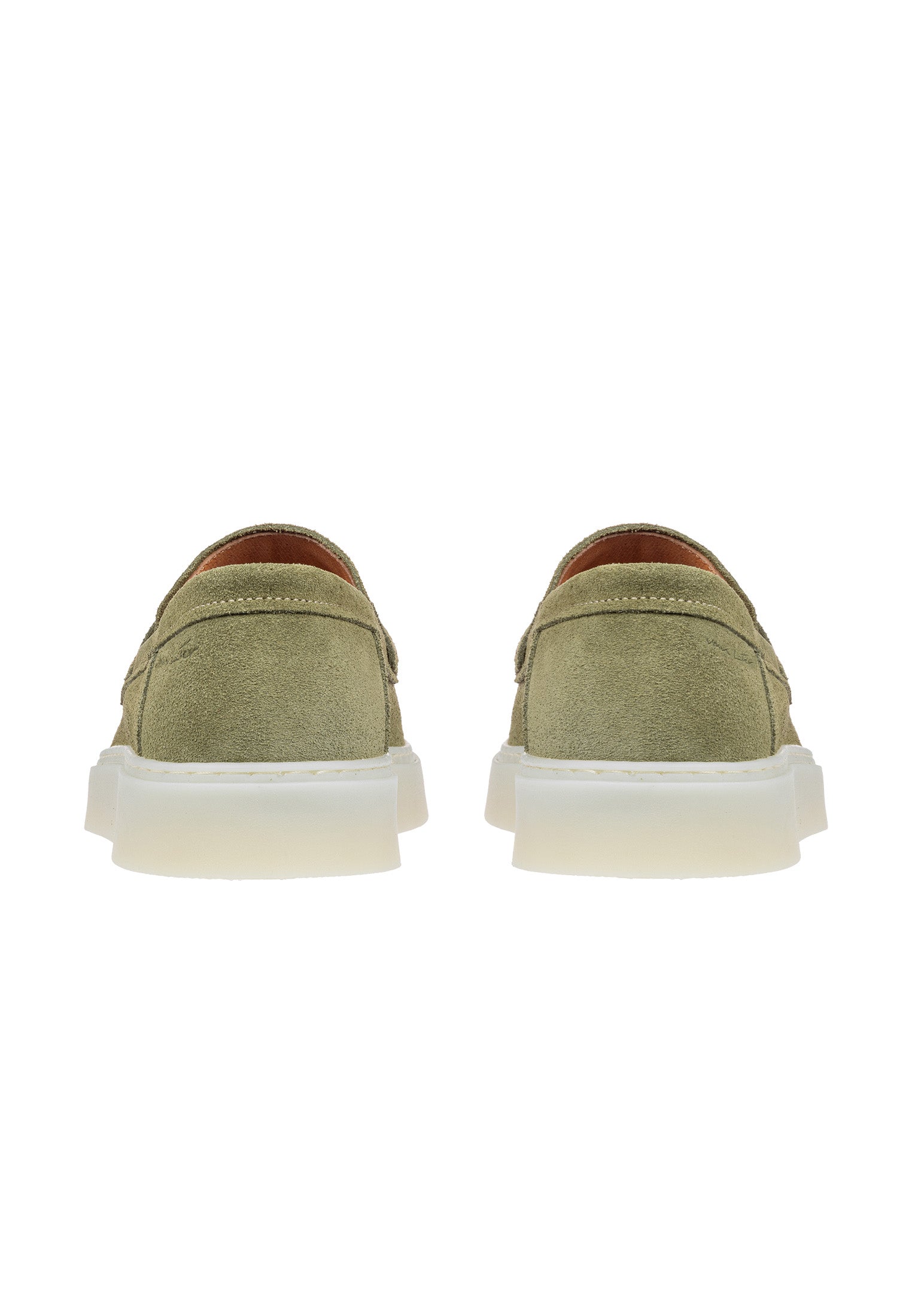 Army groen suède Bari loafer