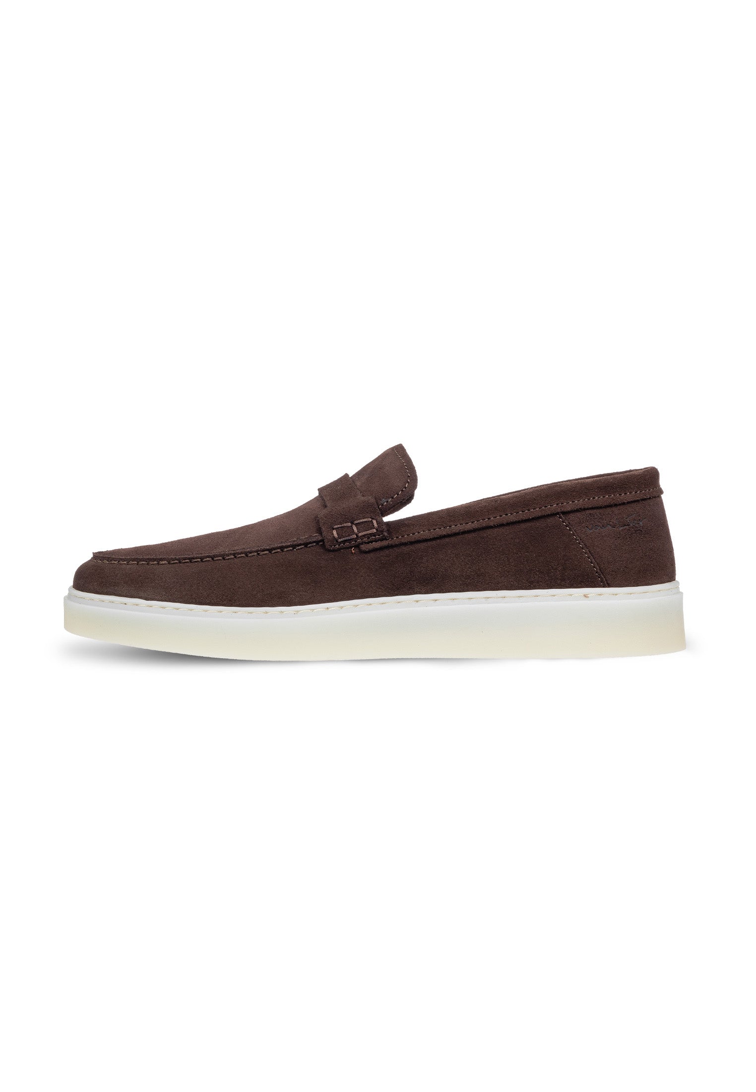 Bruin suède Bari loafer