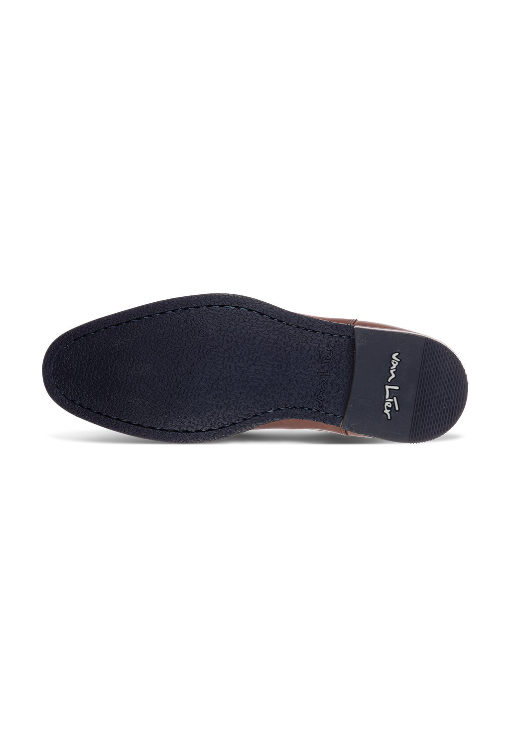Licht cognac gladleren Sabinus chelsea boot