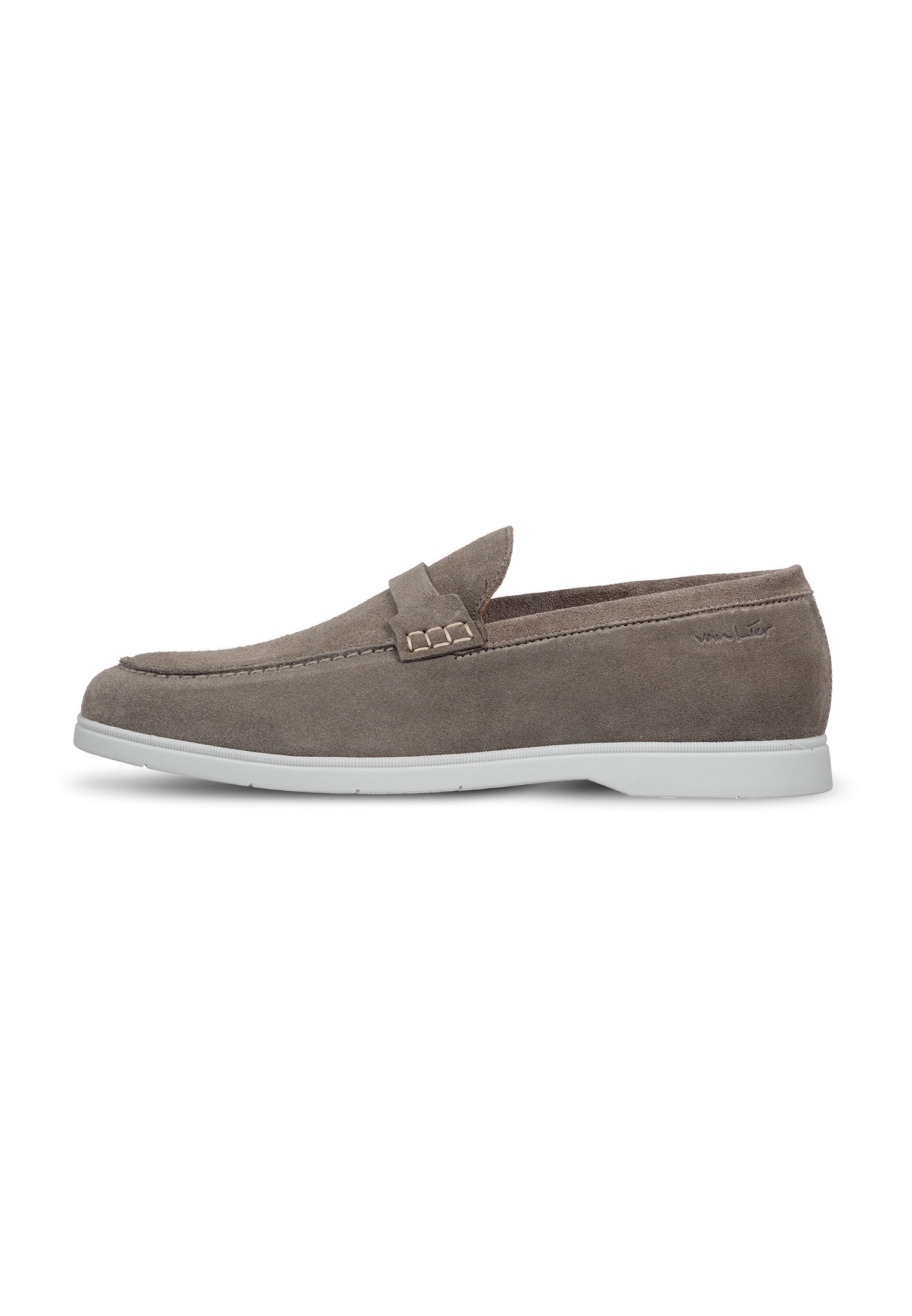 Taupe suède Ascona-H loafer