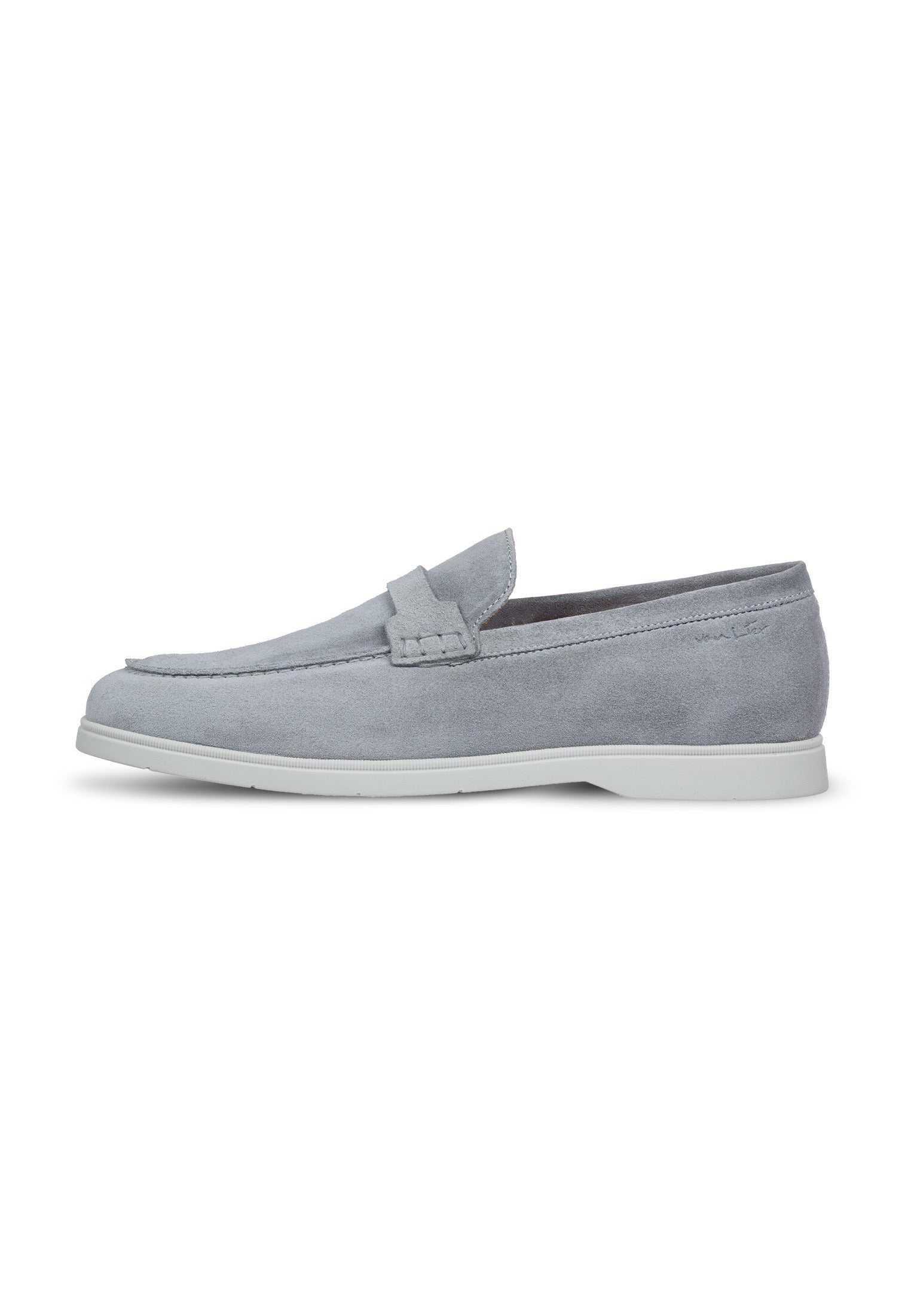 Licht grijs suède Ascona-H loafer