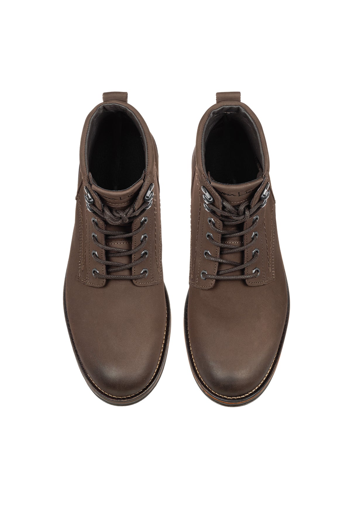 Bruin nubuck Fritz boot