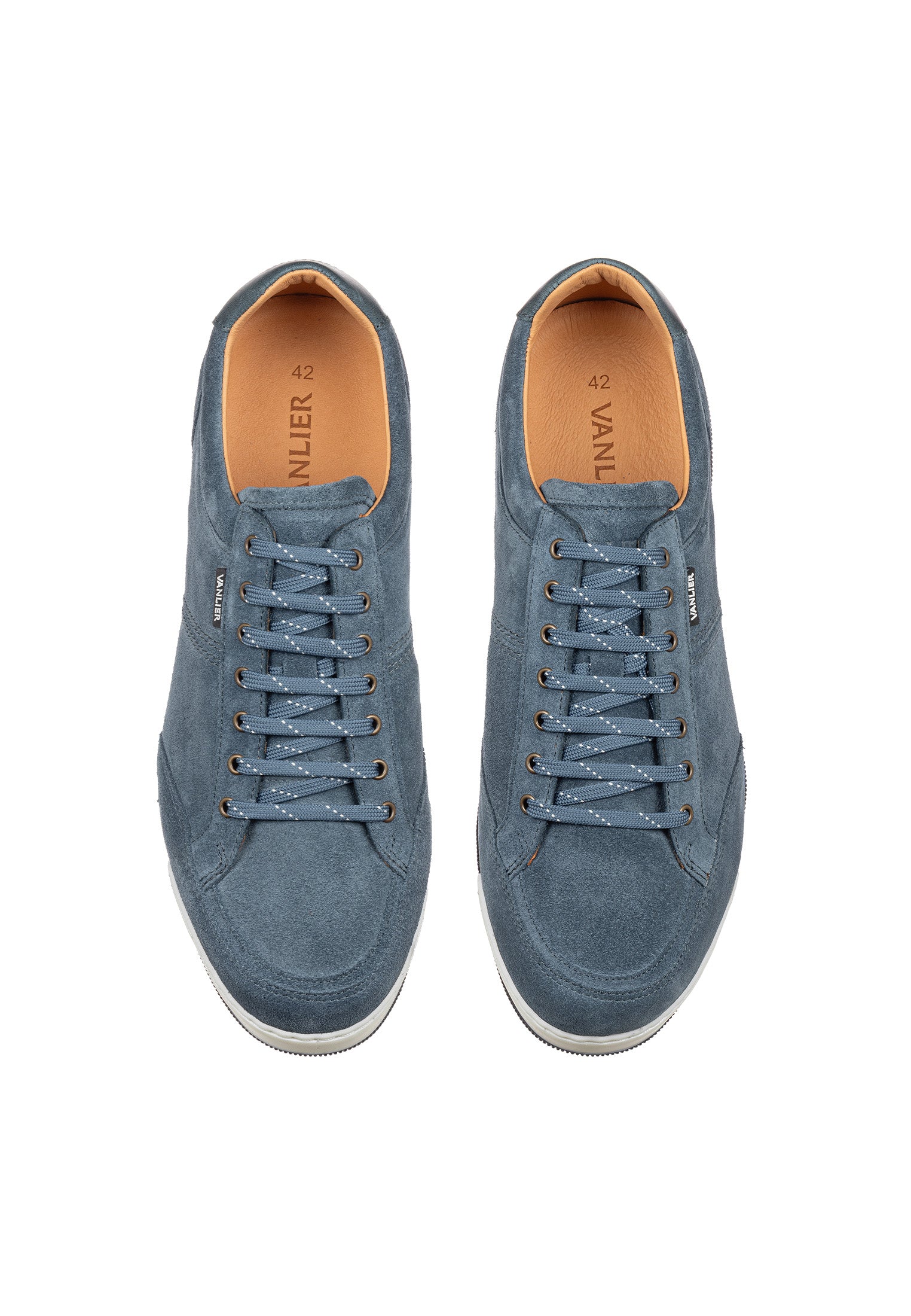 Metal blauw suède Magnus sneaker