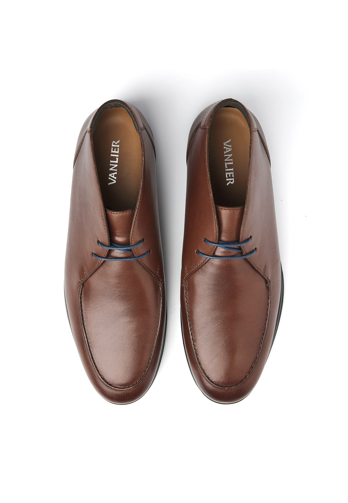 Bruin gladleren Riva boot