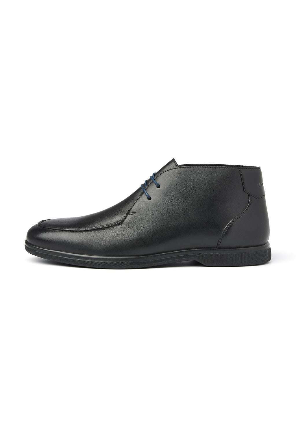Zwart gladleren Riva boot