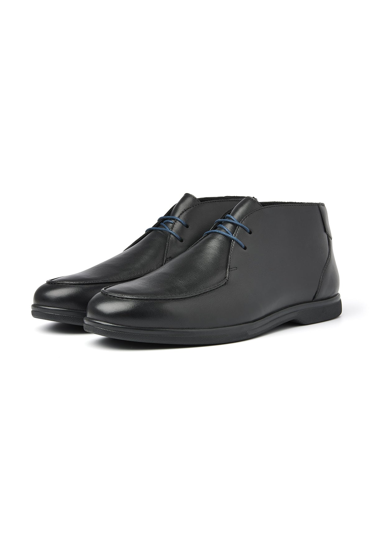 Zwart gladleren Riva boot